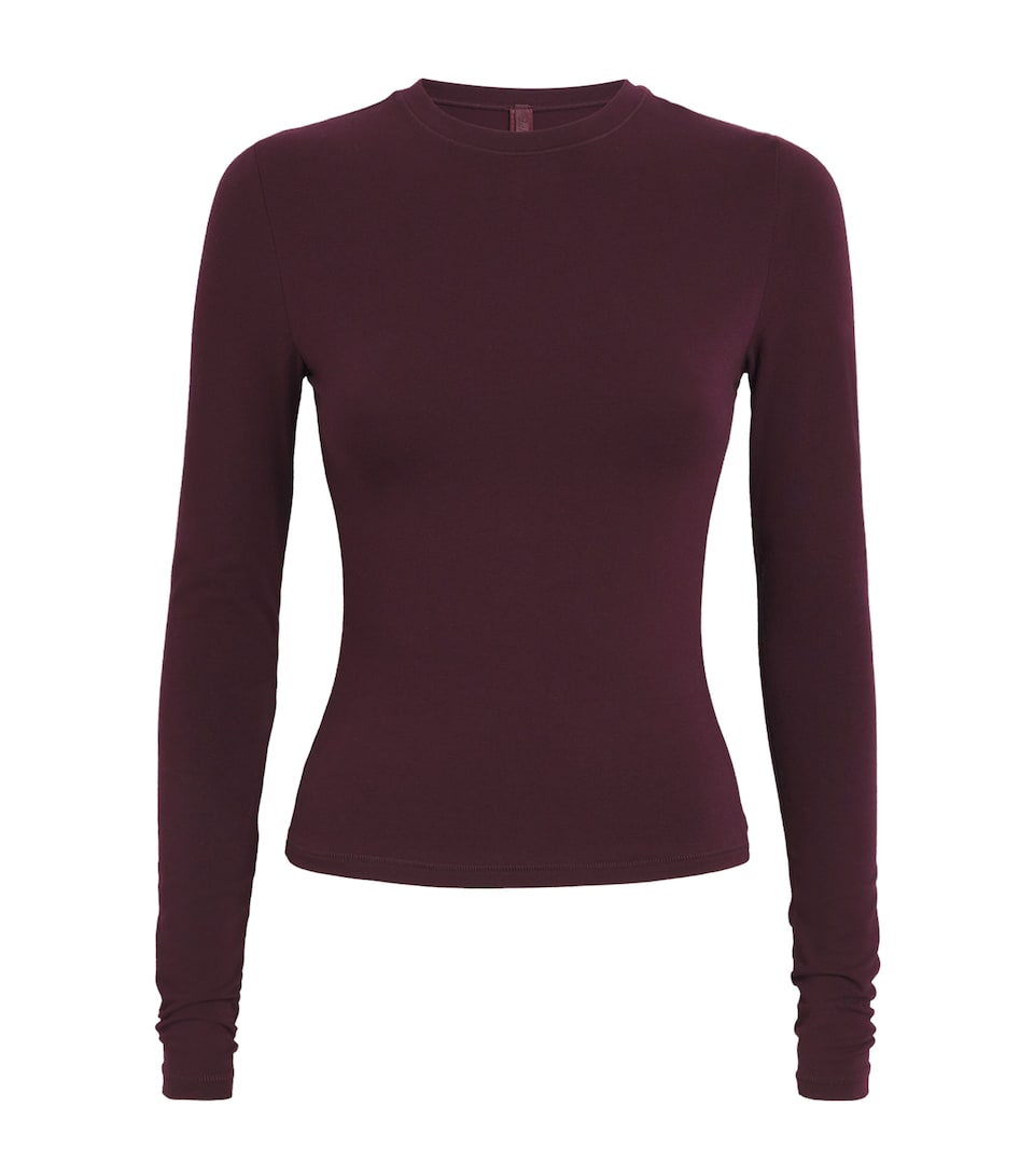 Cotton Jersey Long-Sleeve T-Shirt