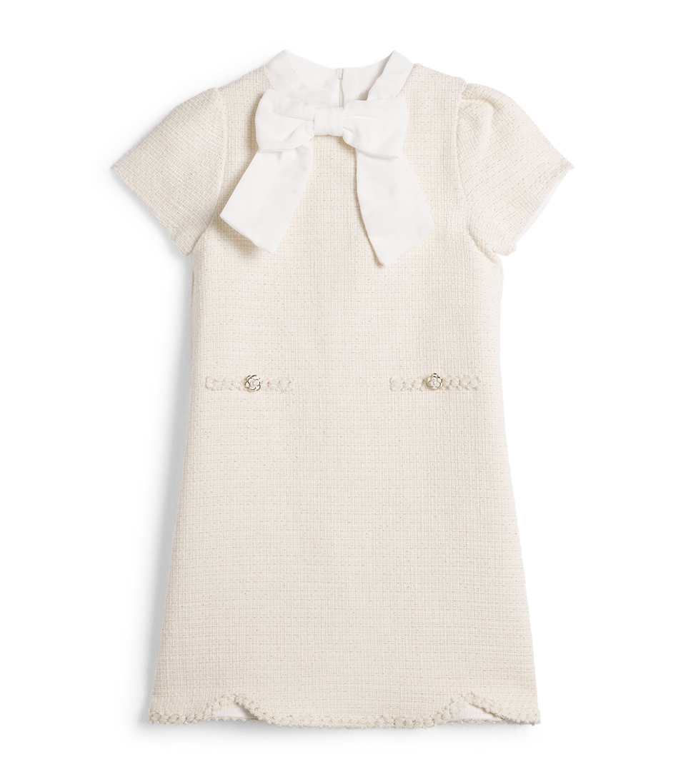Cotton-Blend Tweed Dress (3-14 Years)