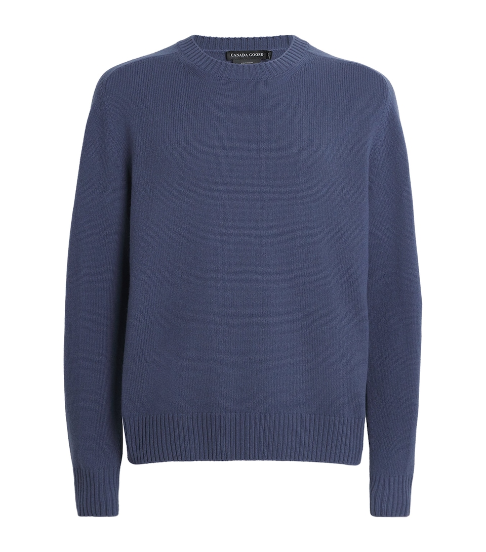 Canada Goose Mens Merino Matawin Sweater Dusk Blue