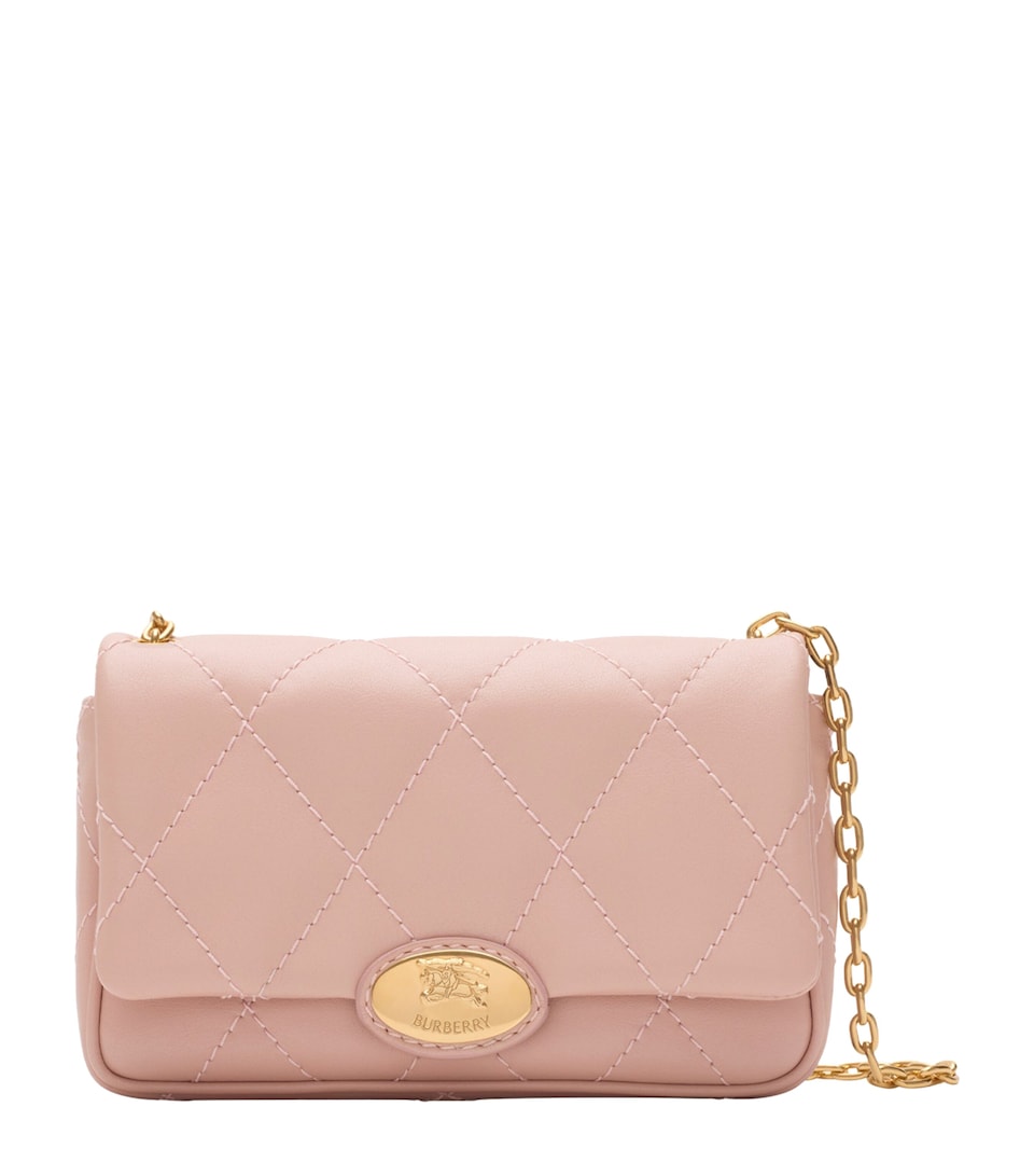 Leather Quilted EKD Clutch Bag