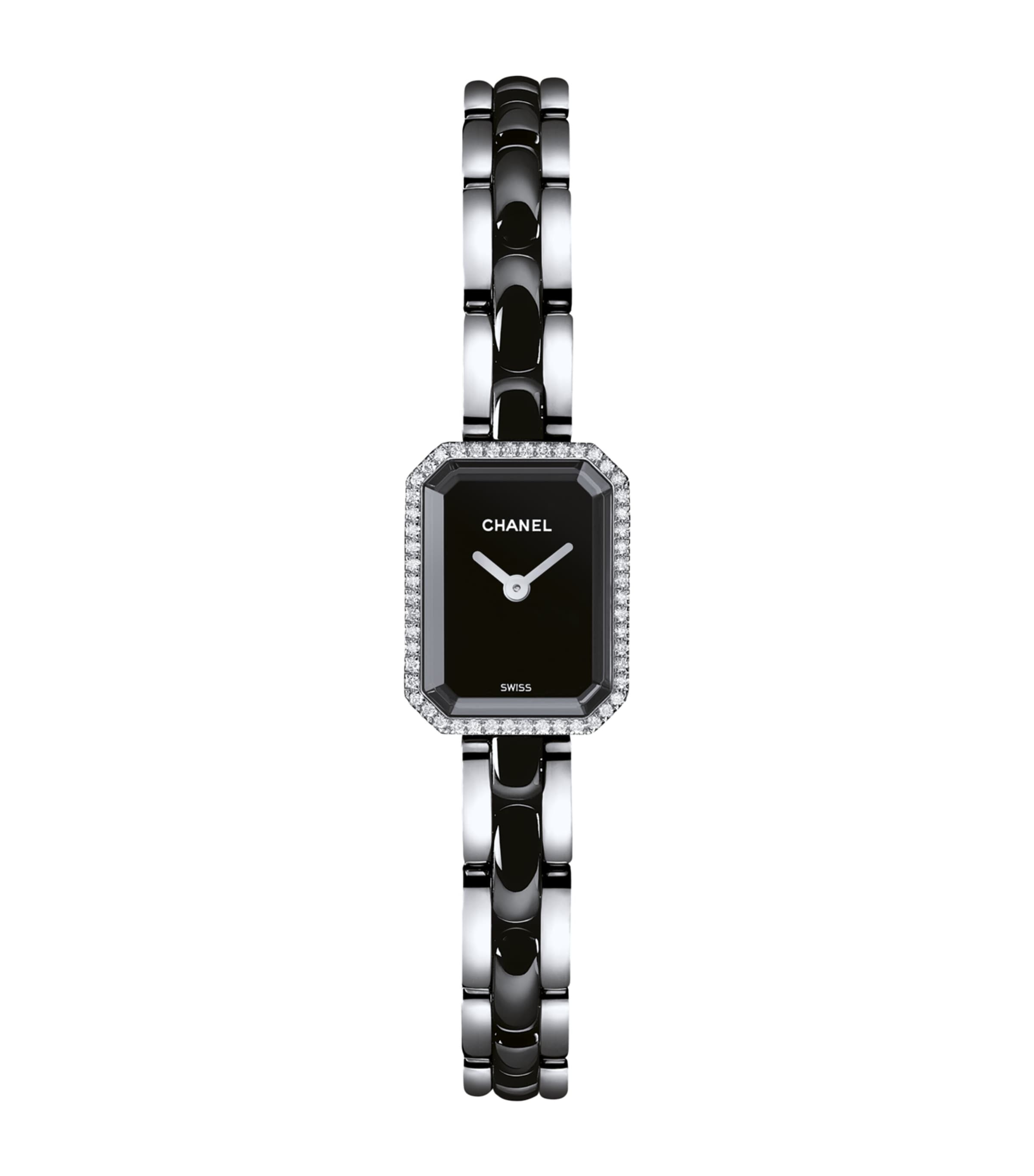 Stainless Steel and Diamond Première Ceramic Watch 15.2mm