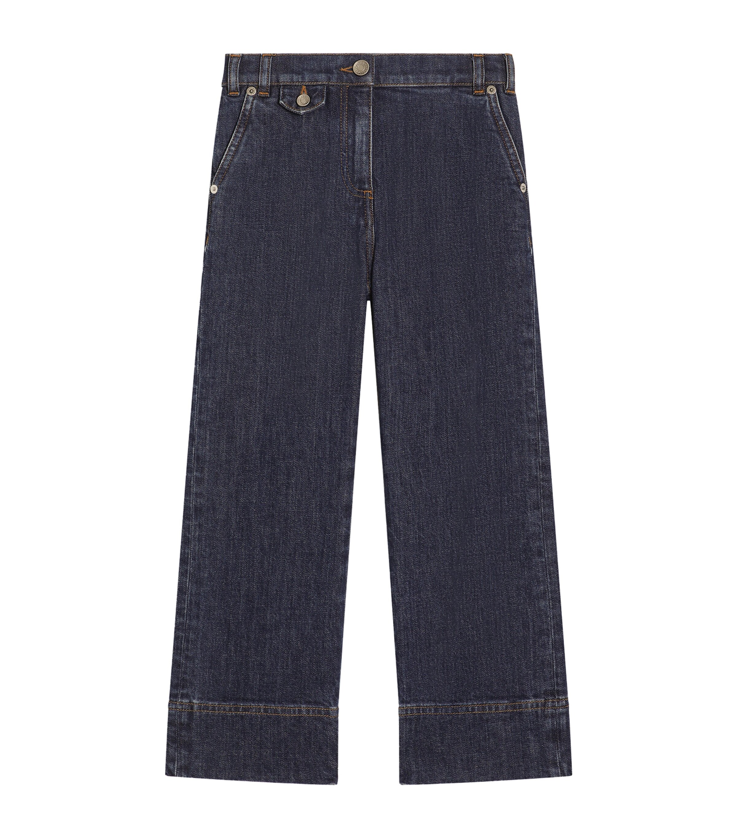 Wide-Cuff Jeans (8-12 Years)