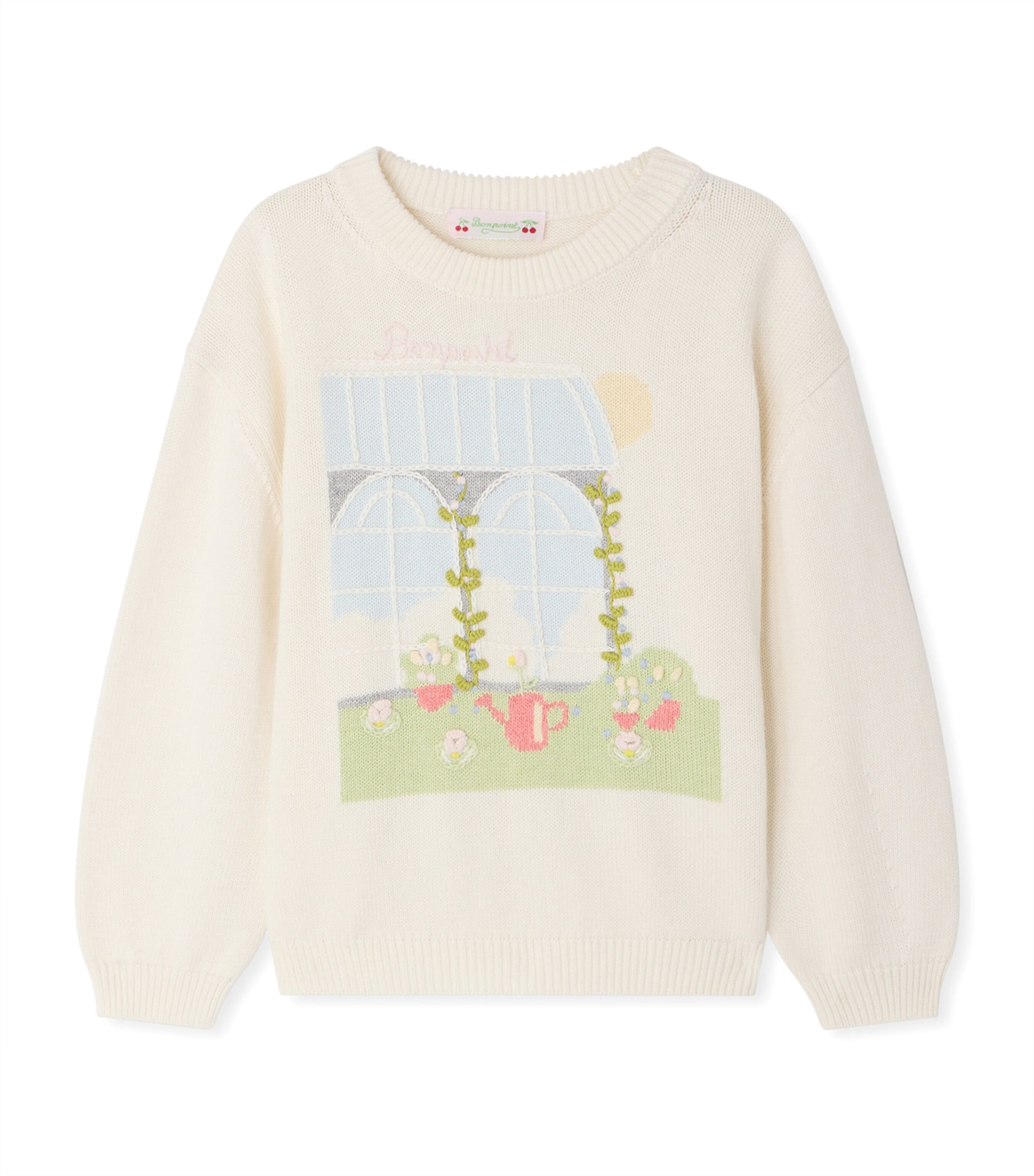 Cotton-Cashmere Sweater (10-14 Years)