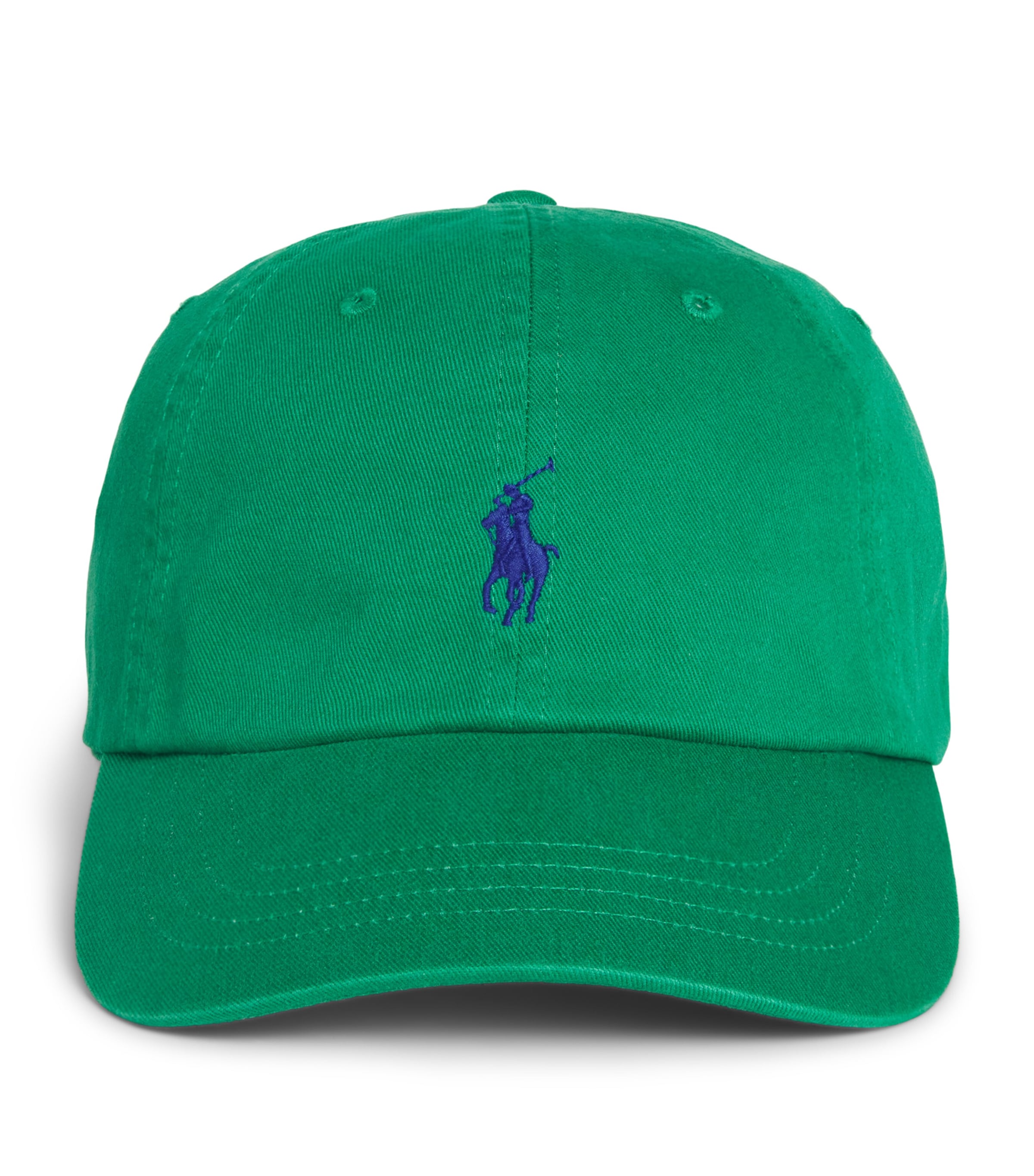 Polo Ralph Lauren Cotton Polo Pony Baseball Cap Billard Green
