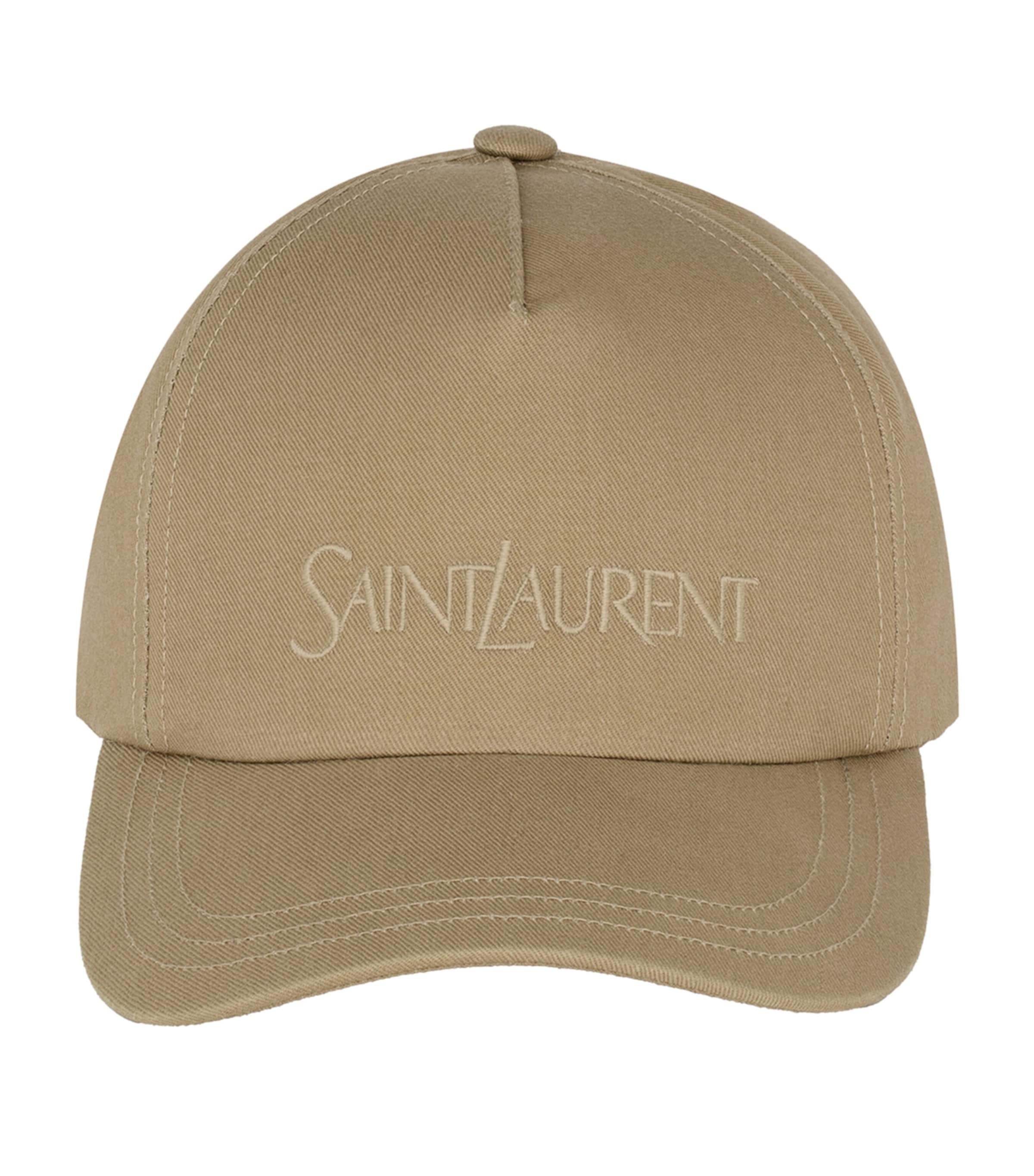 SAINT LAURENT ⭐︎ベースボールキャップ！ 国内直営**SAINT LAURENT** YSL ベースボールキャップ (Saint