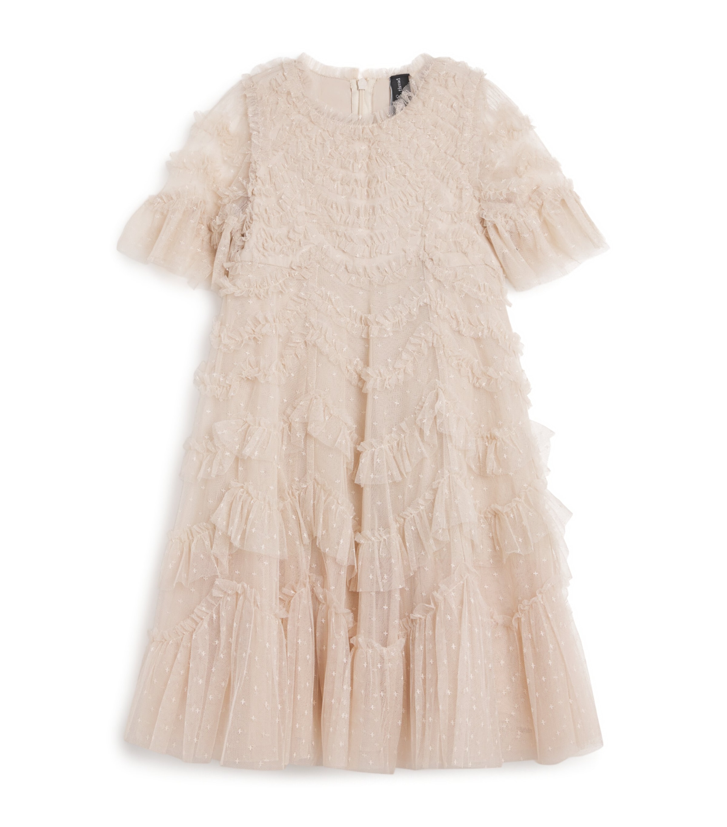 Tulle Ruffled Aviana Dress (4-12 Years)