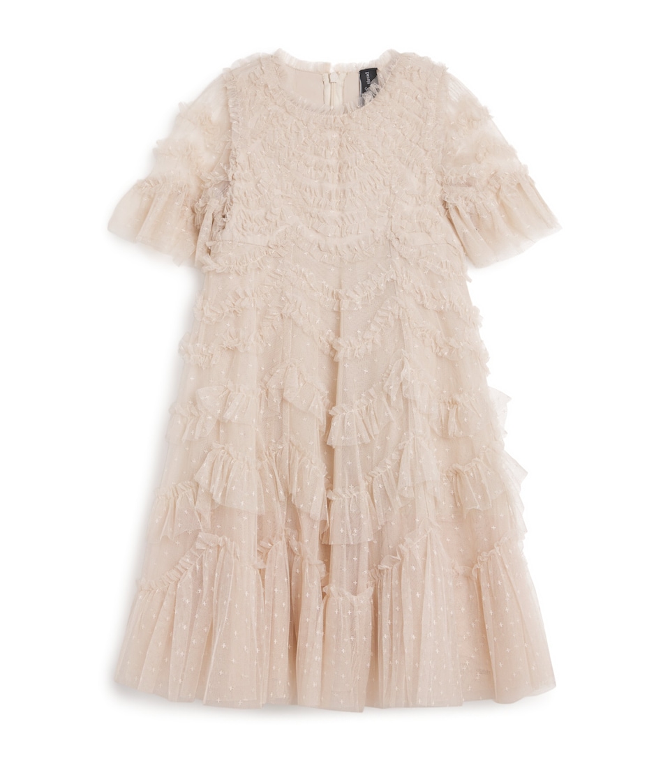 Tulle Ruffled Aviana Dress (4-12 Years)