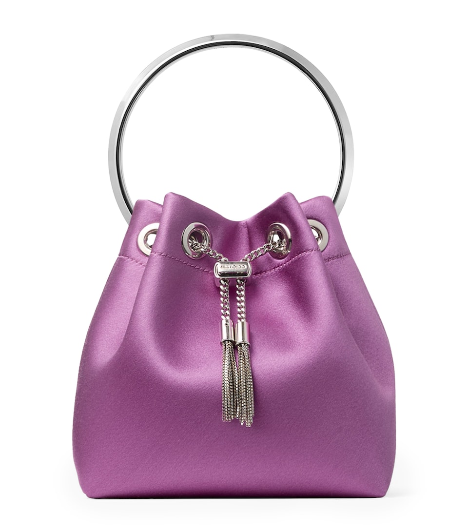 Bon Bon Satin Top-Handle Bag