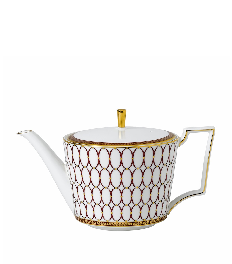 Wedgwood Renaissance Red Teapot (1L) Red