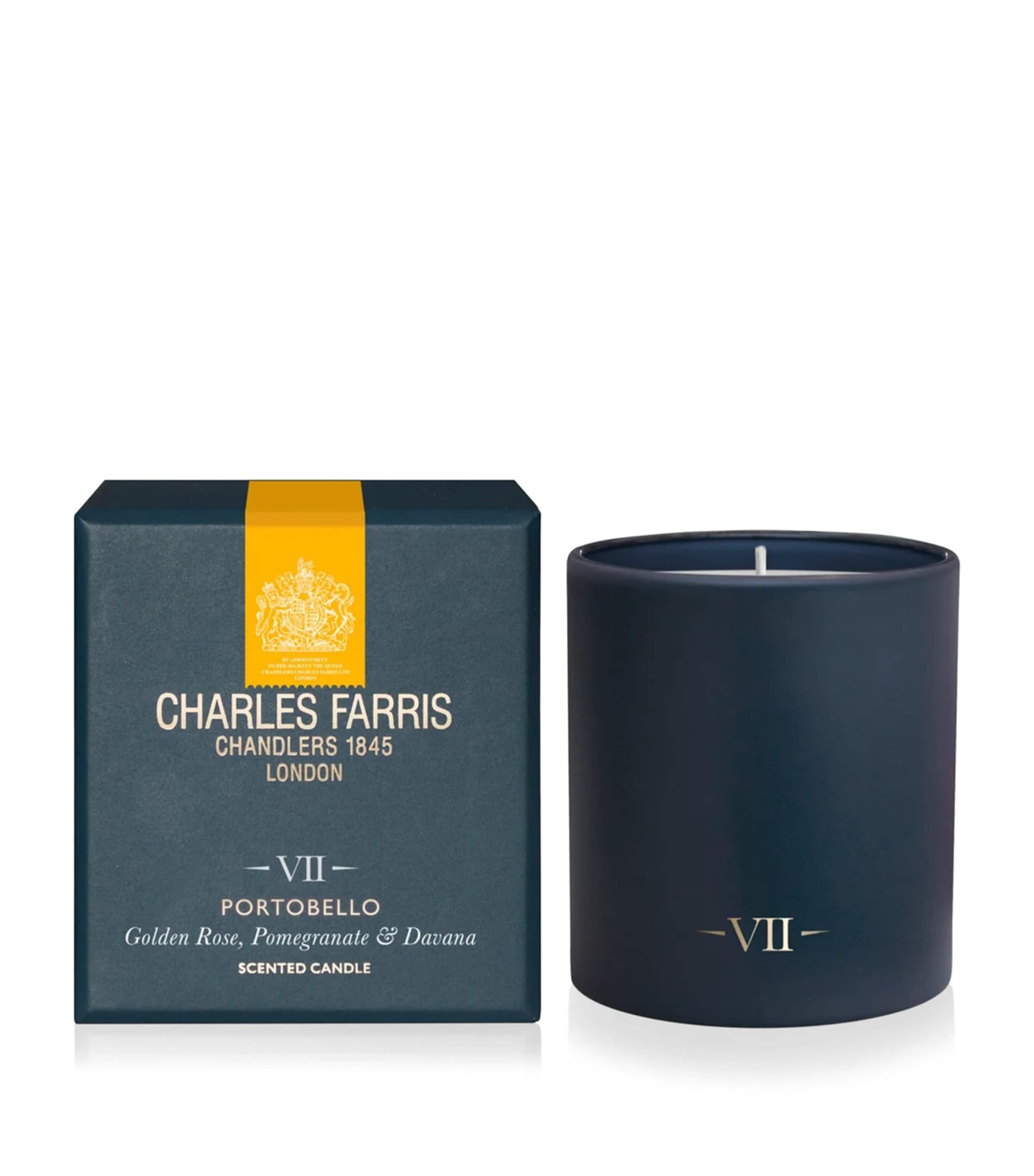 Charles Farris Portobello Scented Candle (640g) Navy