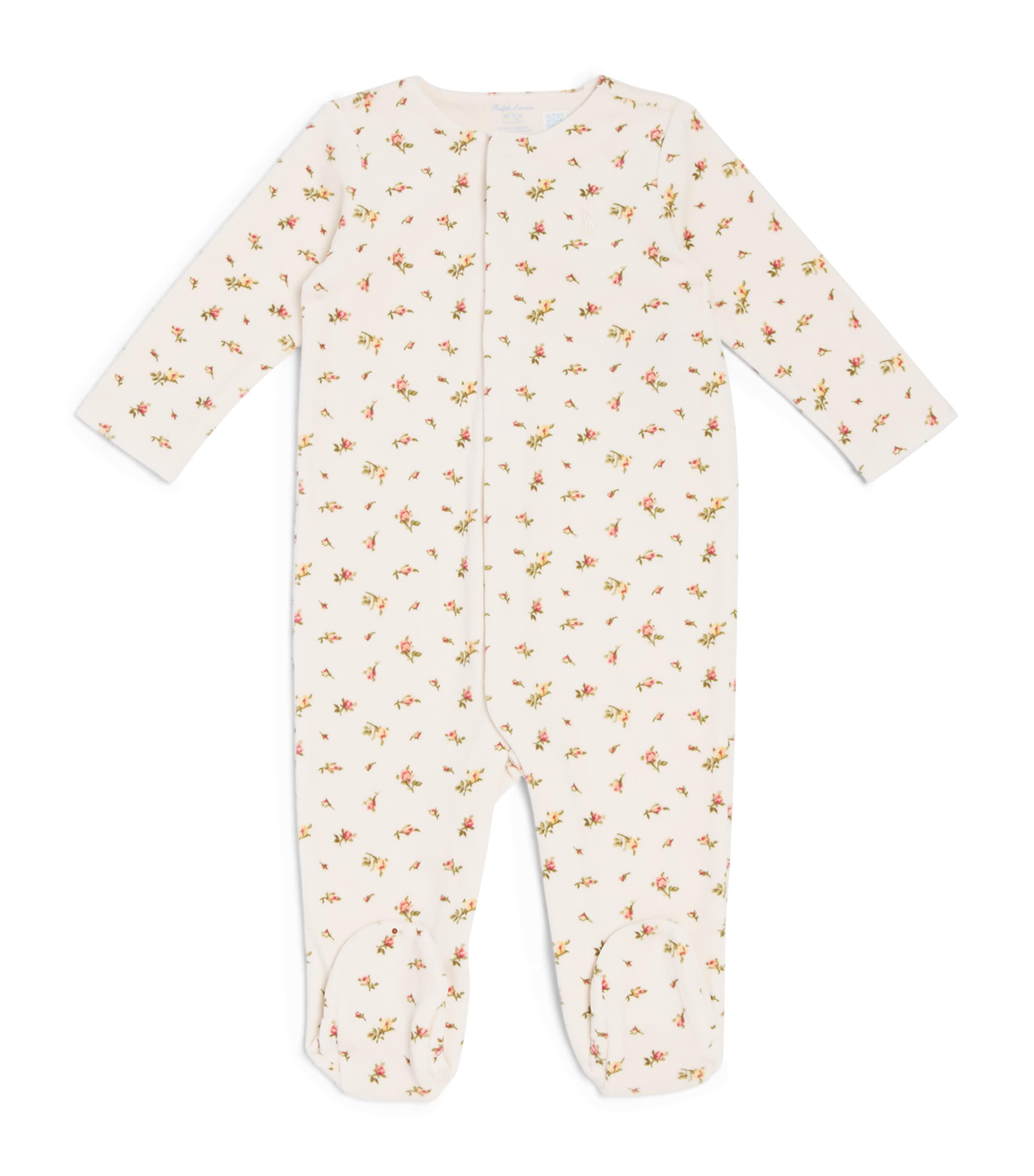 Ralph Lauren Kids Floral All-In-One (0-9 Months) Wolcott Bud