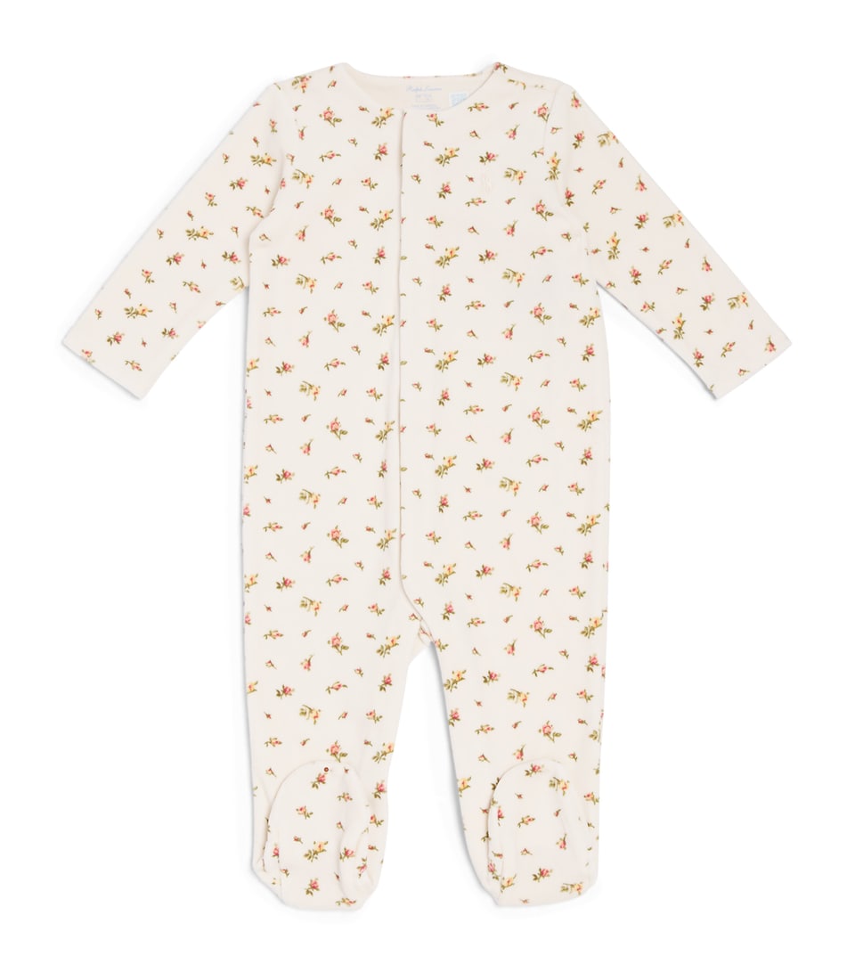 Ralph Lauren Kids Floral All-In-One (0-9 Months) Wolcott Bud