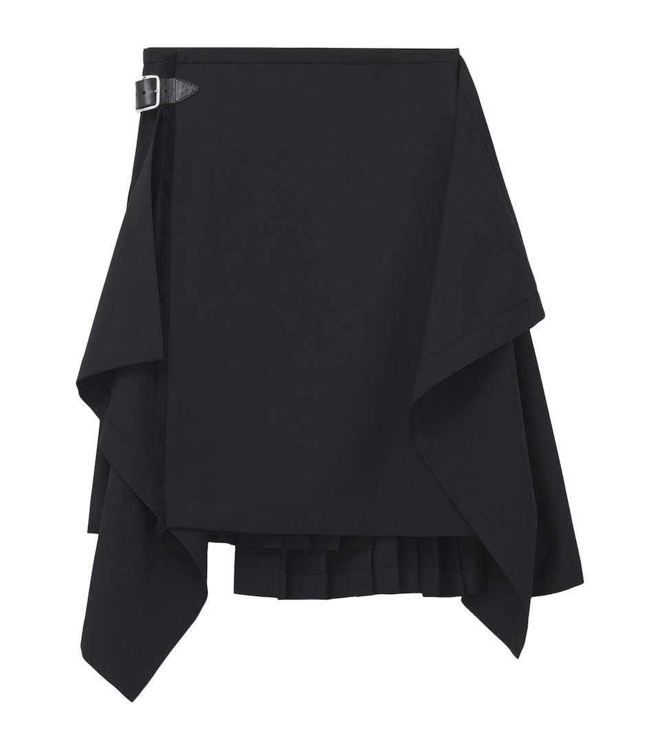 McQueen Mens Draped Kilt