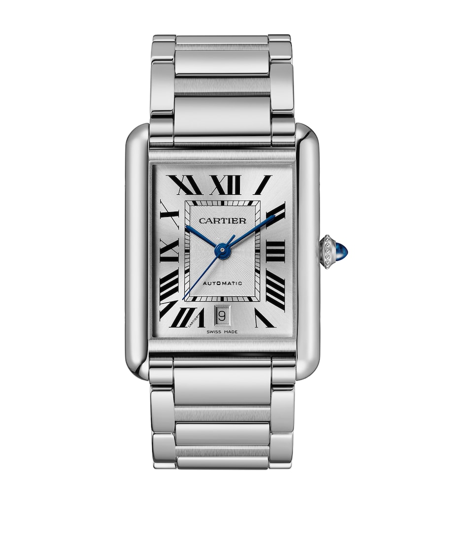 Cartier Extra-Large Steel Tank Must Watch 31mm Steel