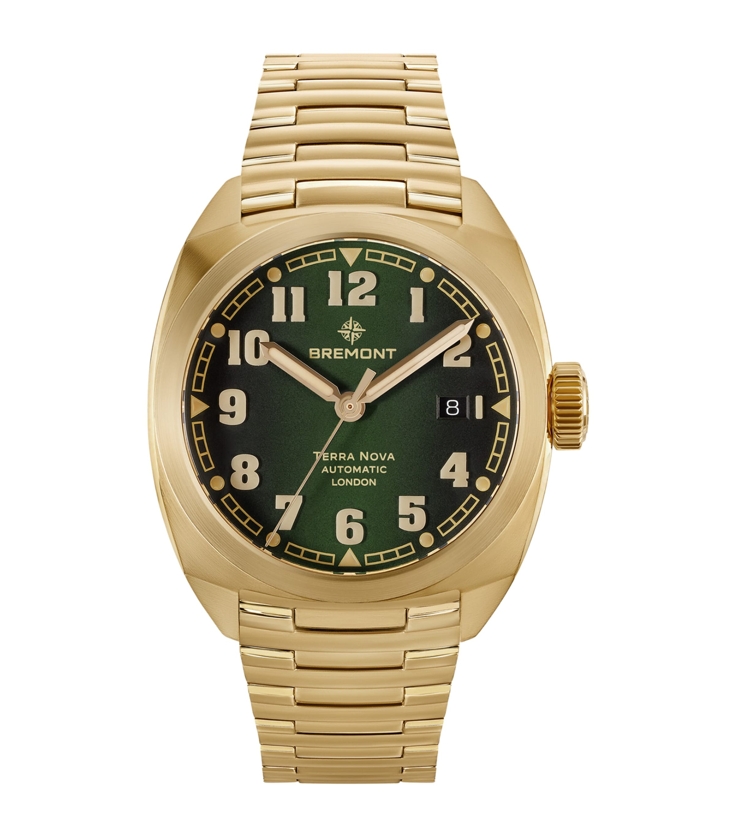 Bronze Terra Nova Date Watch 40.5mm