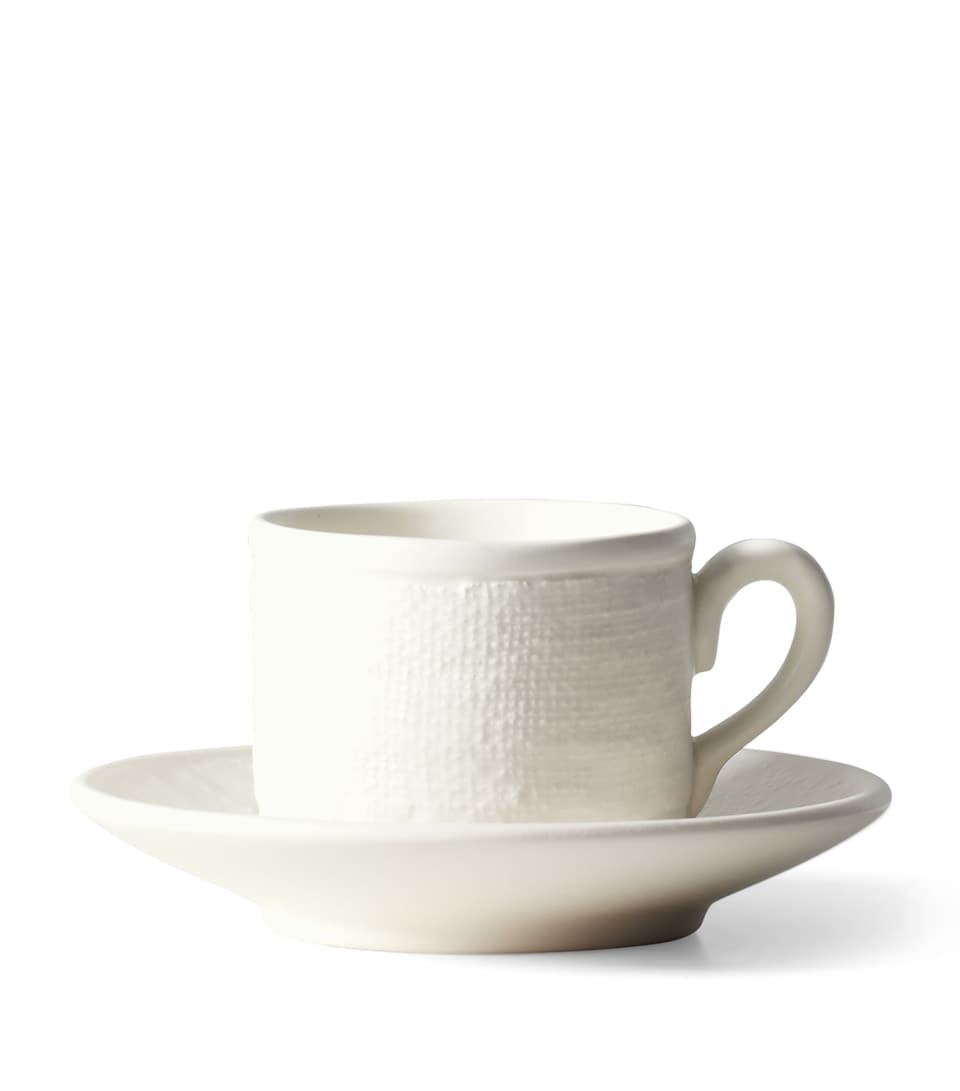 Earthenware Everett Teacup and Saucer