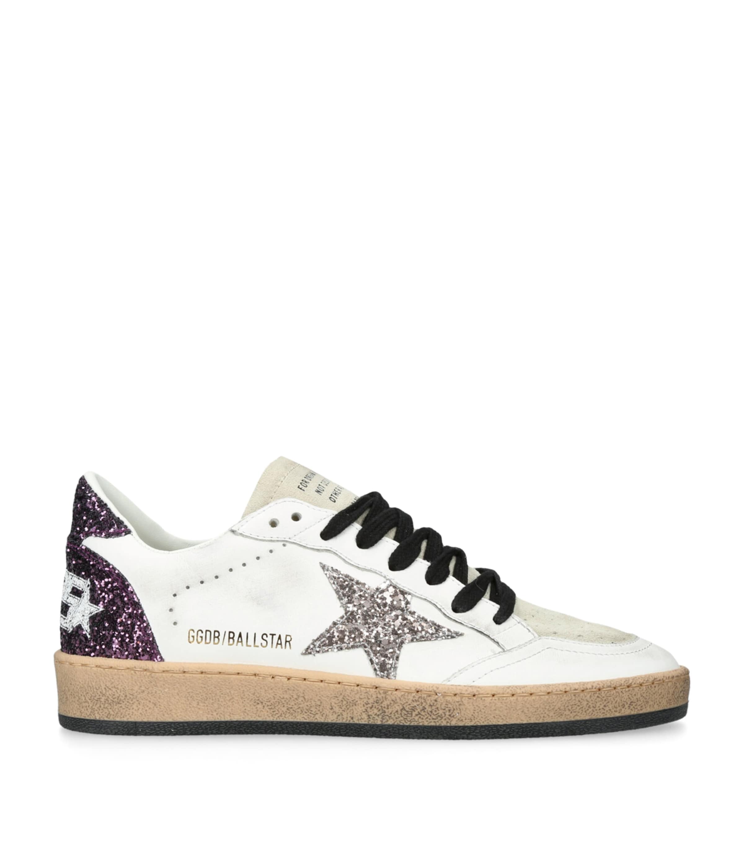 Golden Goose Suede Ballstar Sneakers White/oth