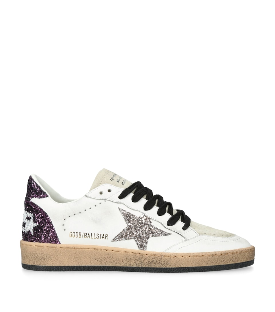 Golden Goose Suede Ballstar Sneakers White/oth