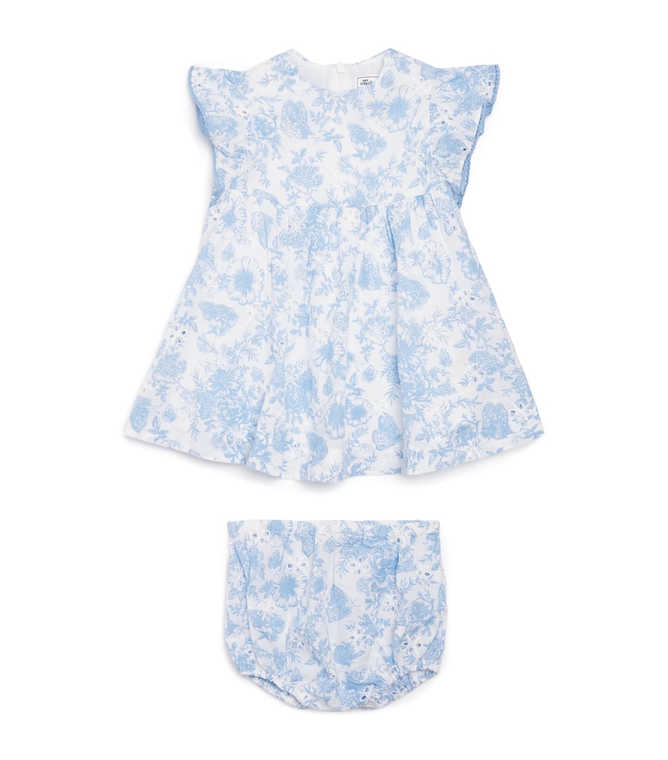 Cotton Lace Floral Dress (3 Months - 4 Years)