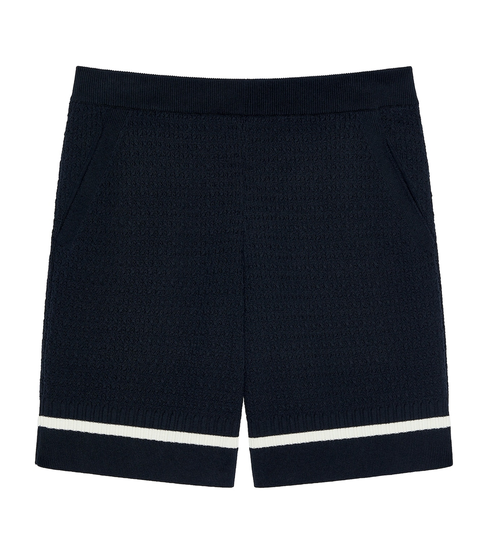 Givenchy Mens Cotton Knitted Bermuda Shorts