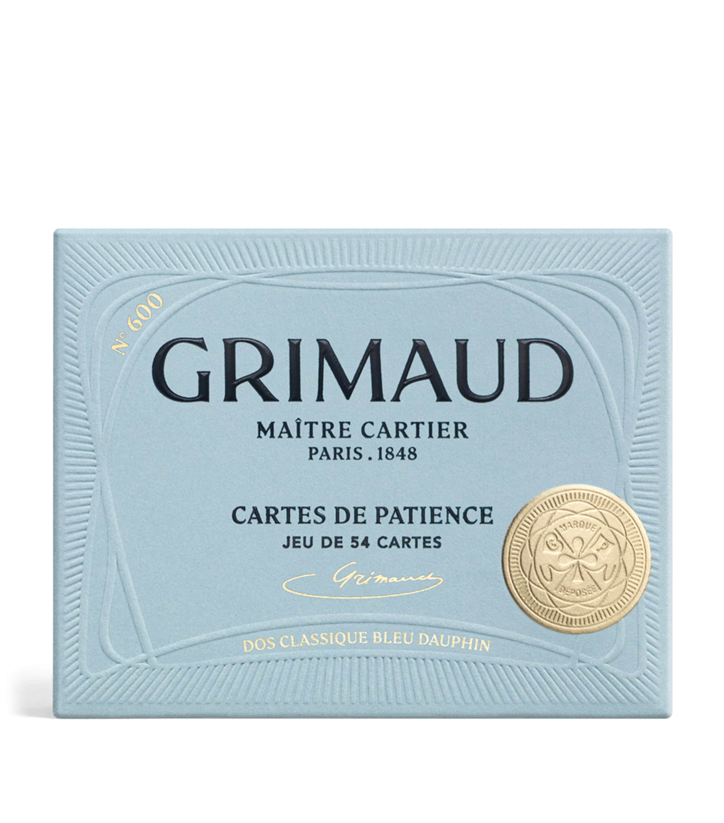 N°600 Cartes de Patience Playing Cards (54 Cards)