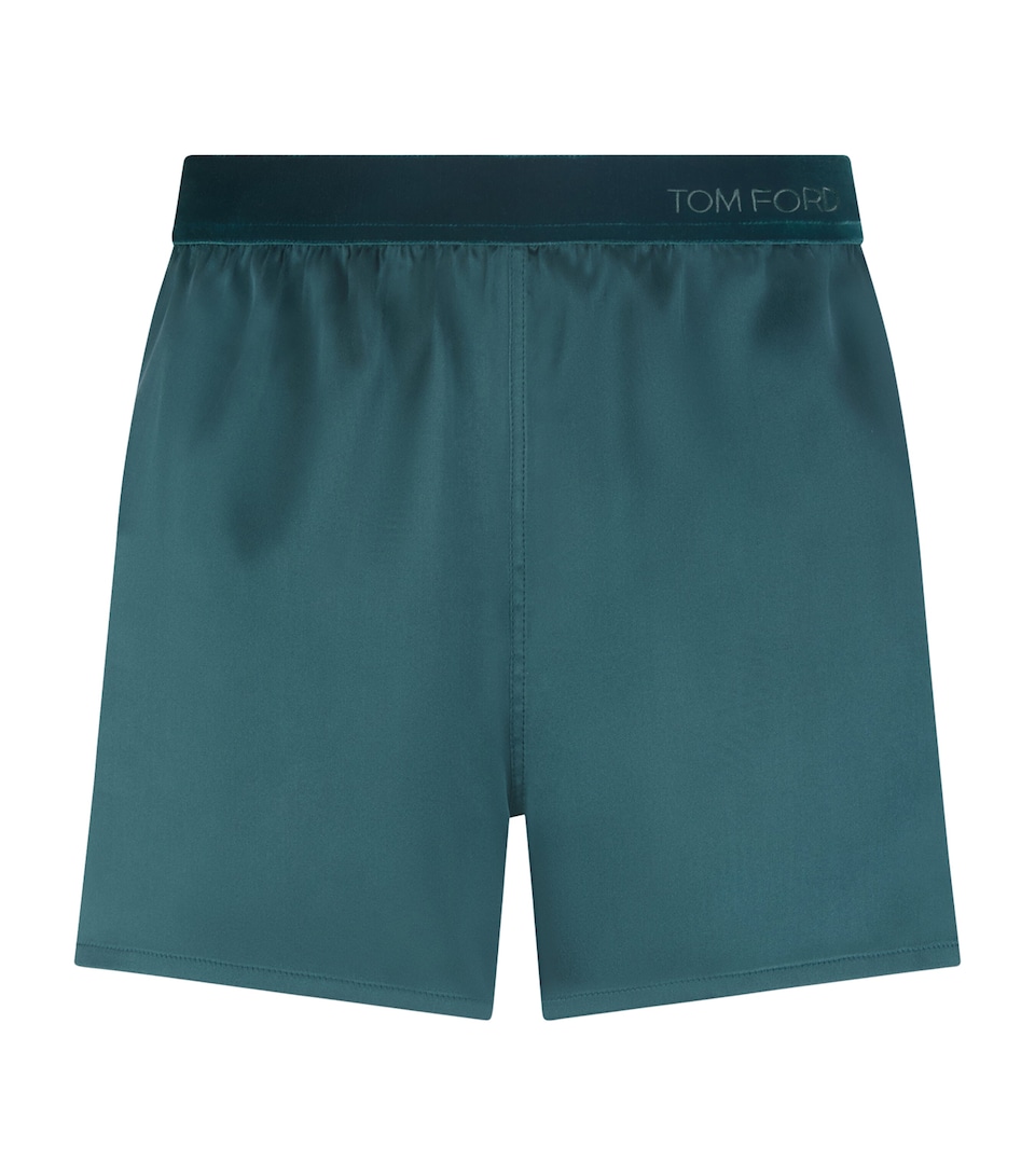 TOM FORD Womens Silk Pyjama Shorts Gdv