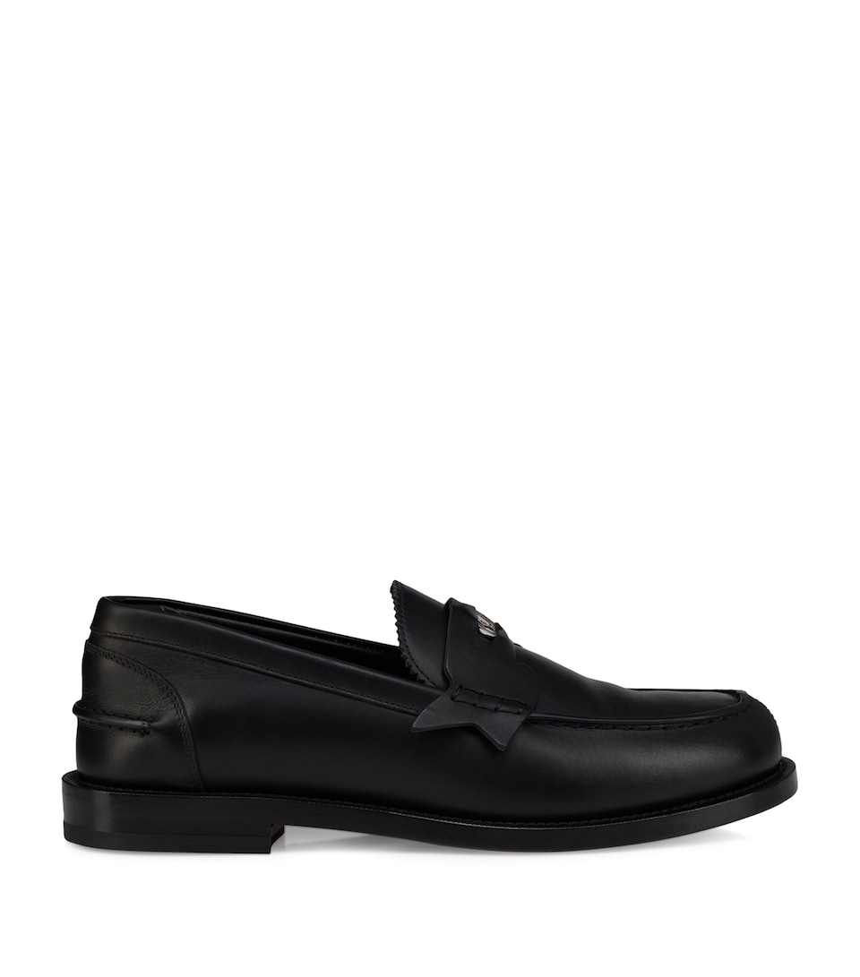 Christian Louboutin Plato Leather Loafers