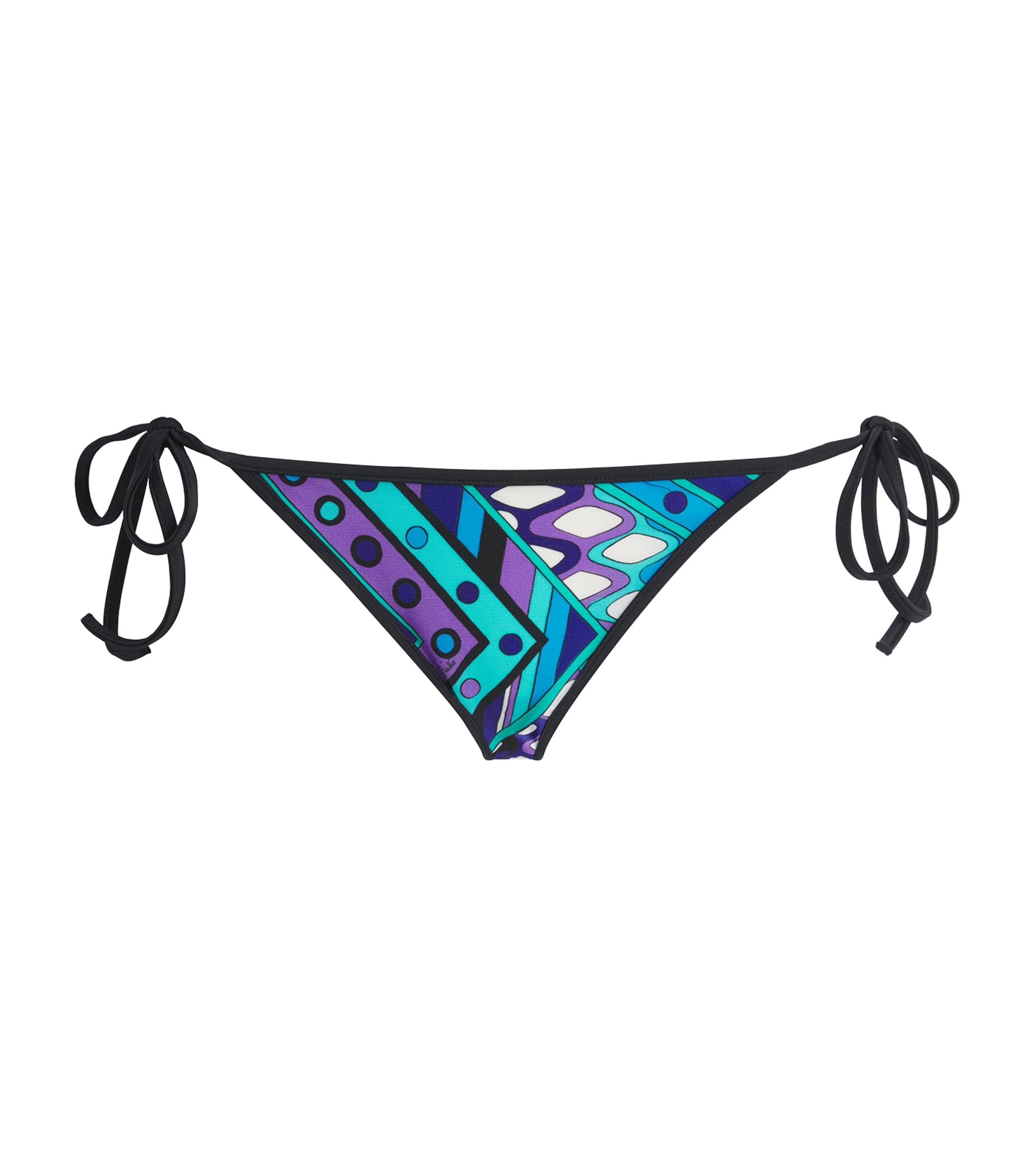 PUCCI Womens Vivara Bikini Bottoms Turquoise