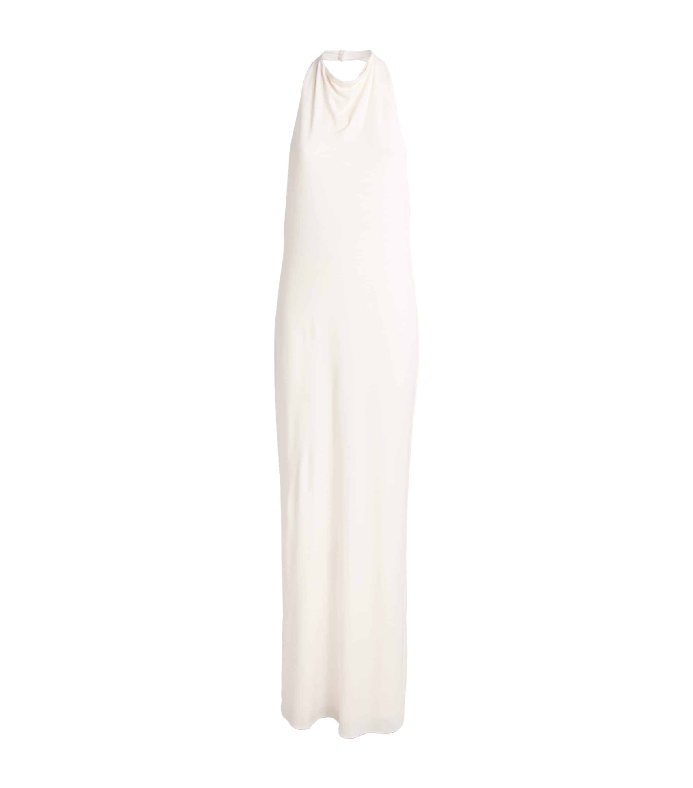 Cult Gaia Womens Siena Gown Off White