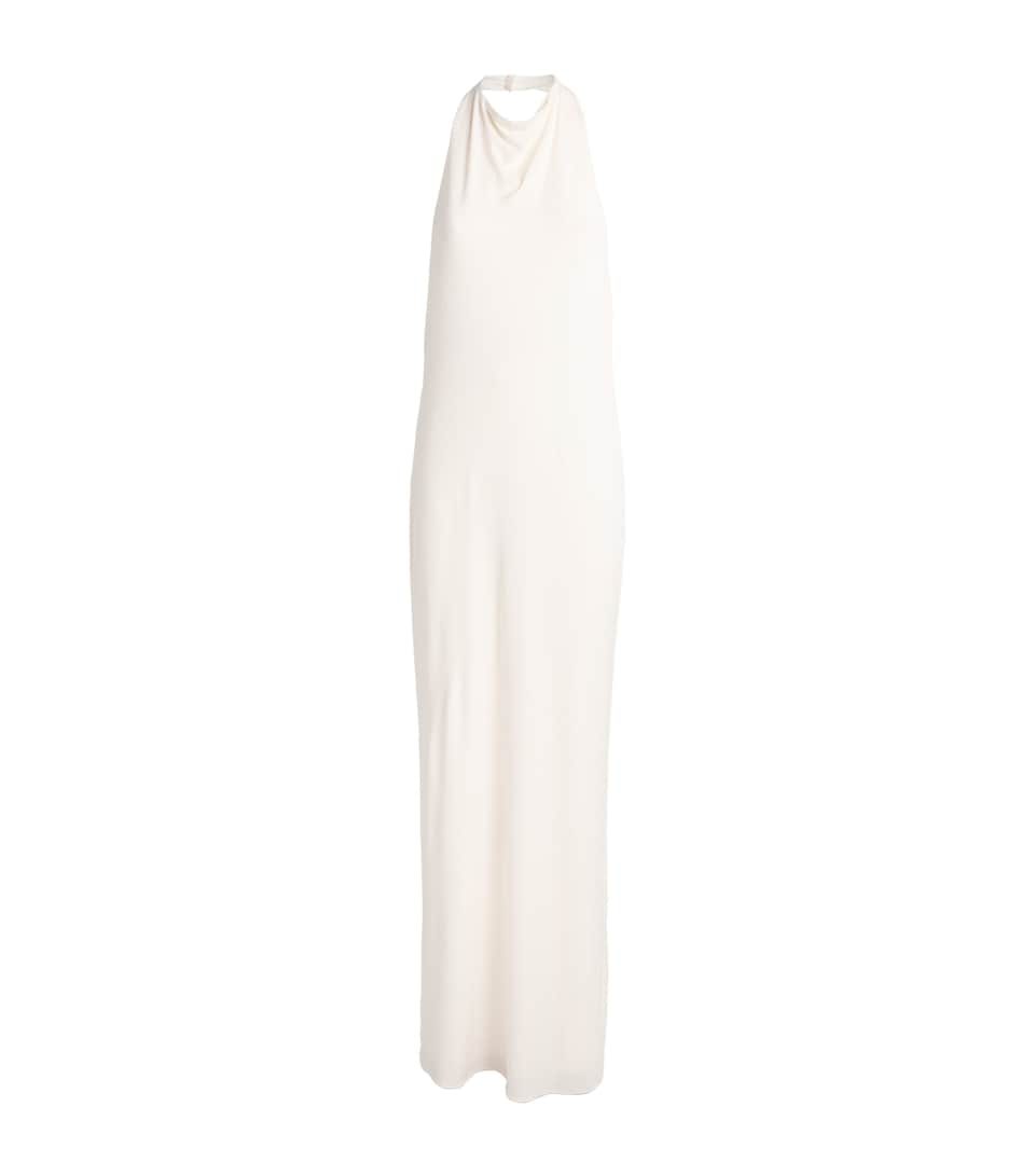 Cult Gaia Womens Siena Gown Off White