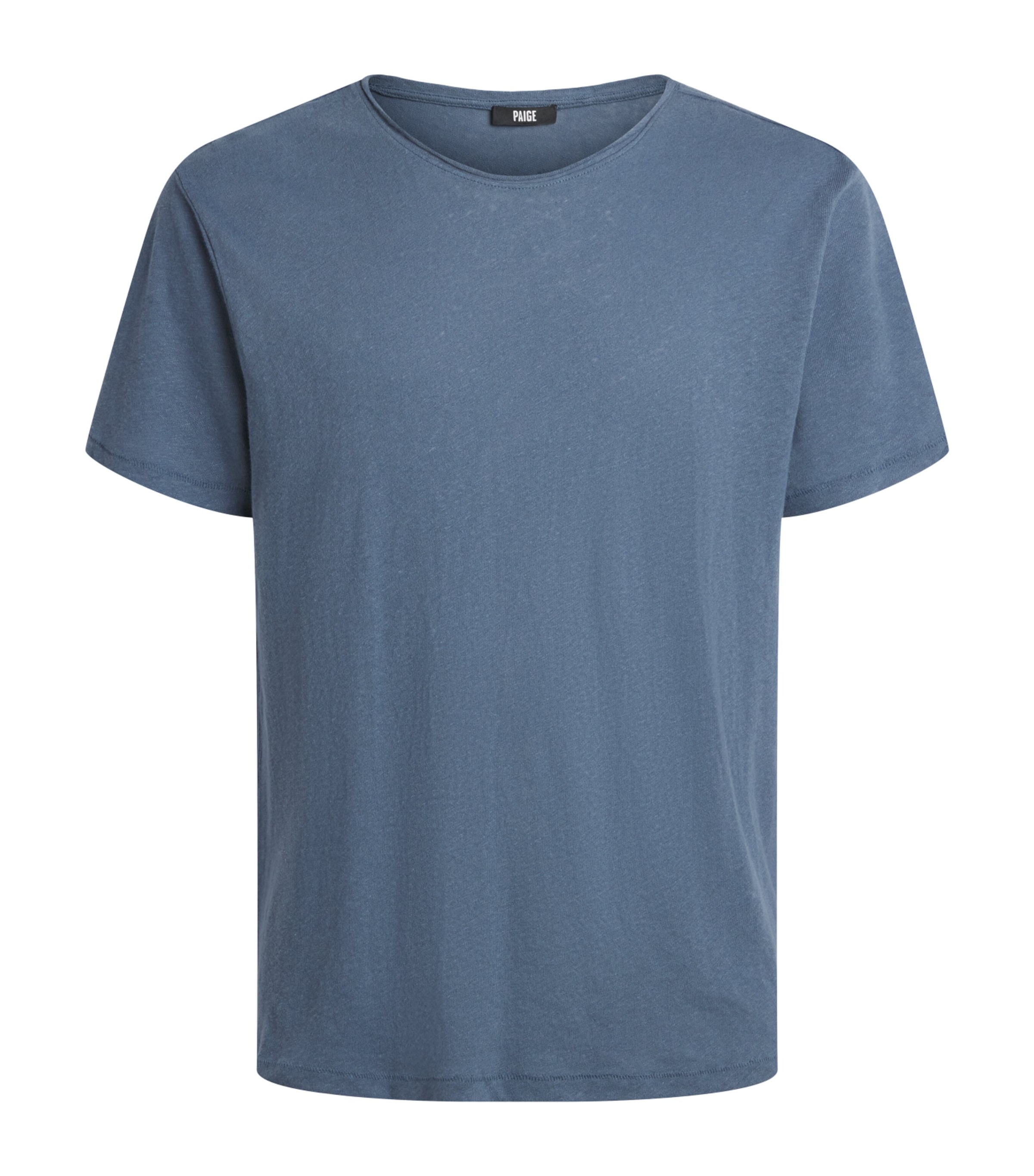 PAIGE Mens Linen-Cotton Monroe T-Shirt Lakeside