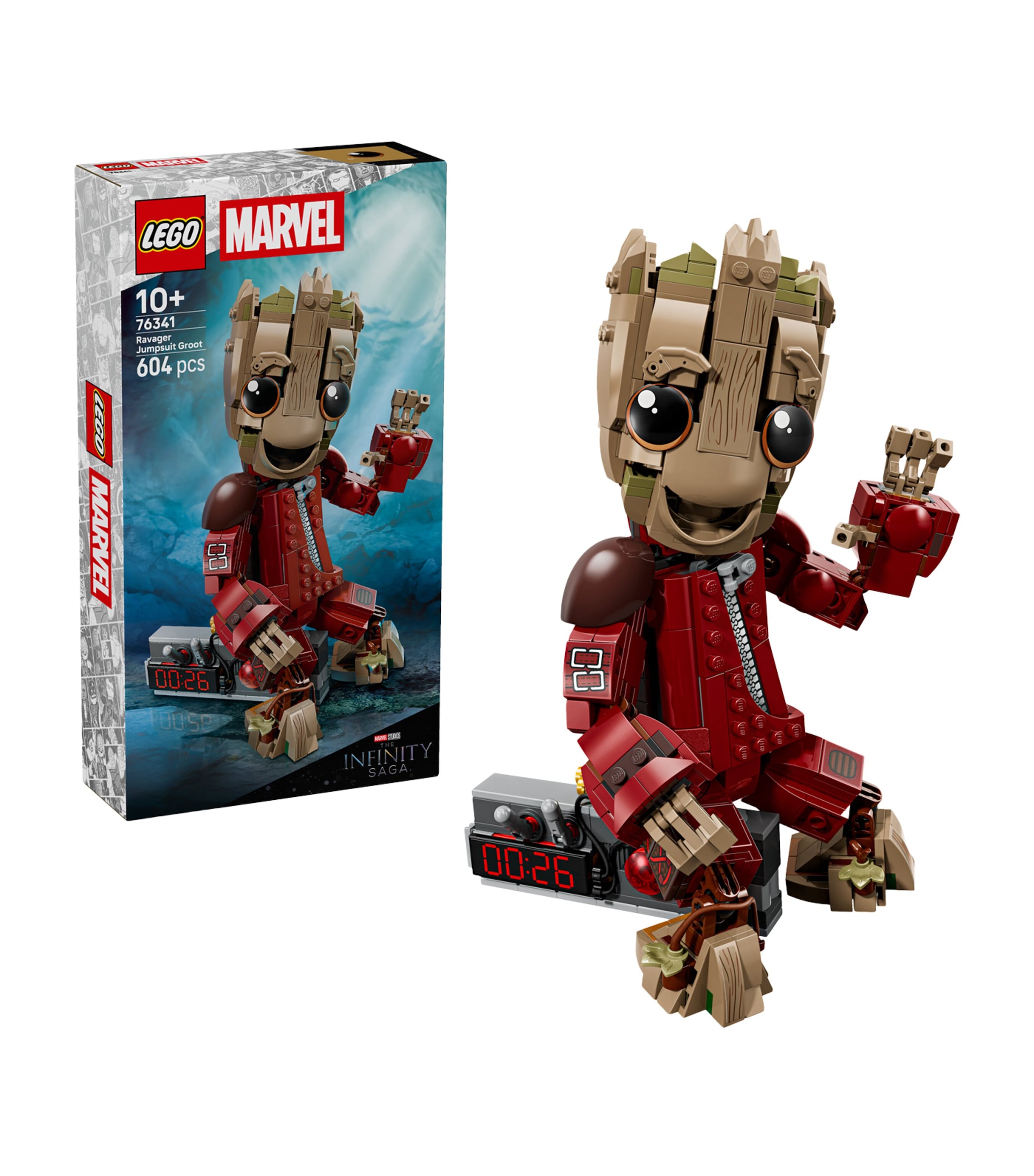 Marvel Ravager Jumpsuit Groot Figure 76341