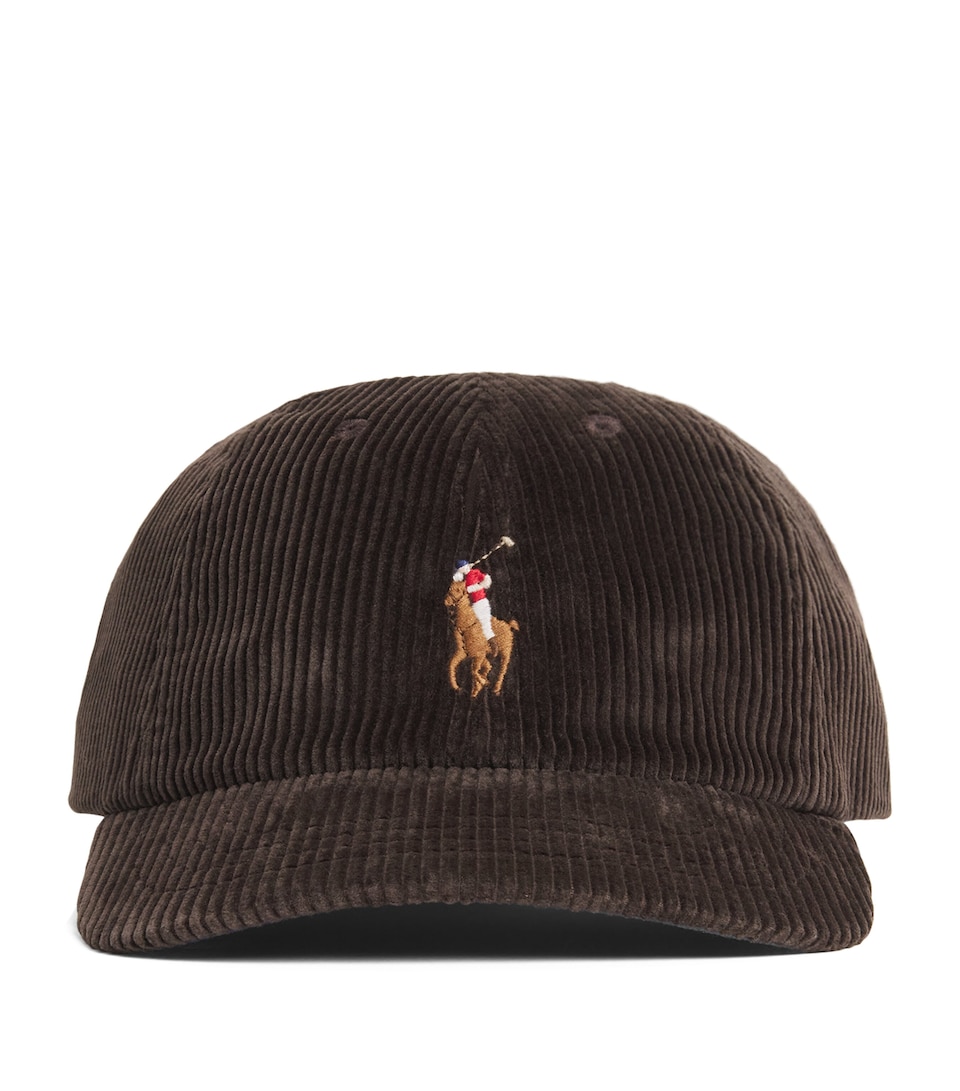 Corduroy Polo Pony Cap
