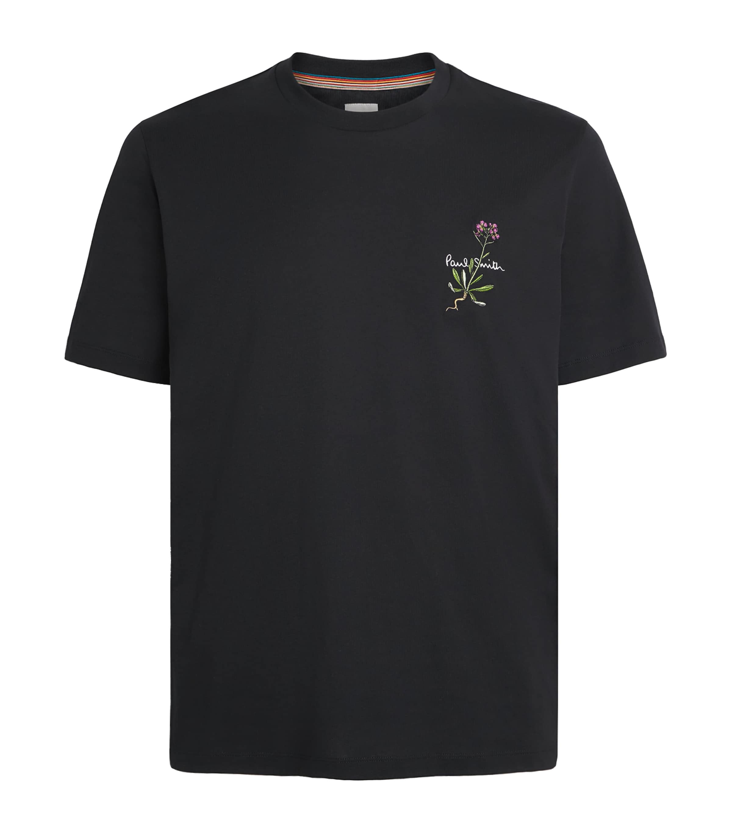 Paul Smith Mens Organic Cotton Embroidered T-Shirt