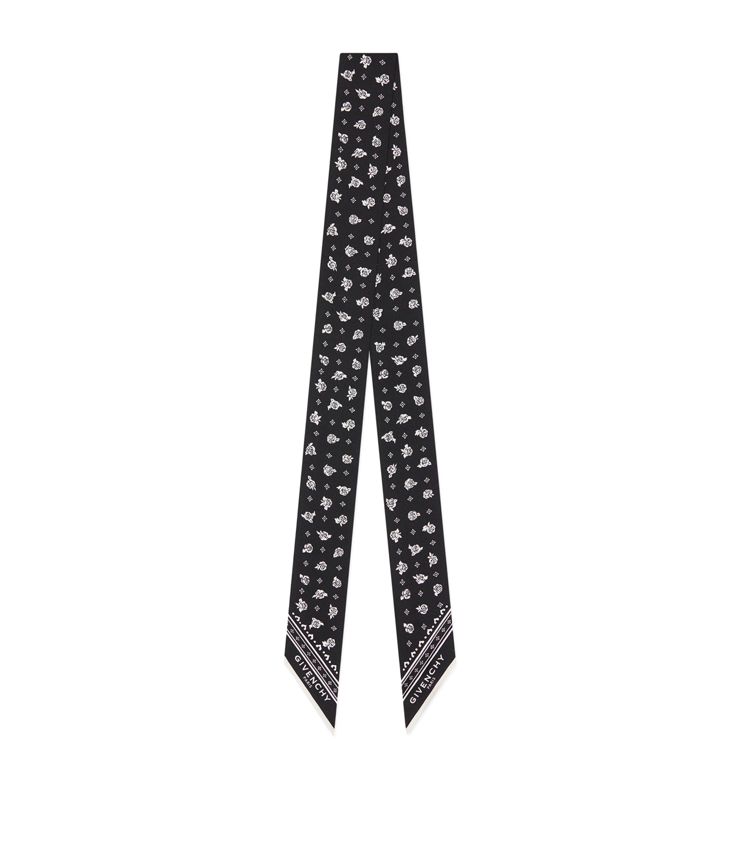 Givenchy Silk Twill Floral Scarf