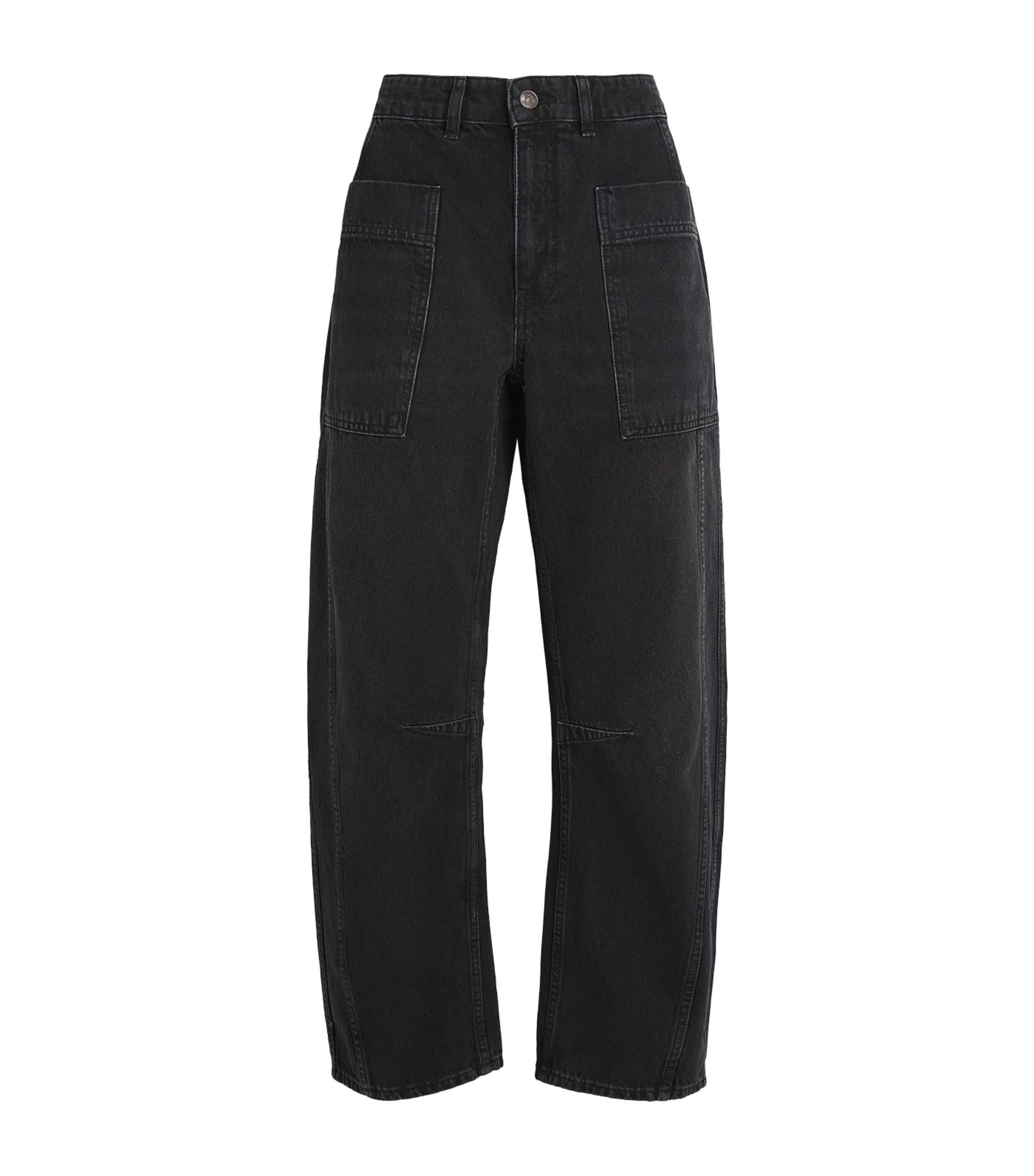 Patch Pocket Engineered Jeans