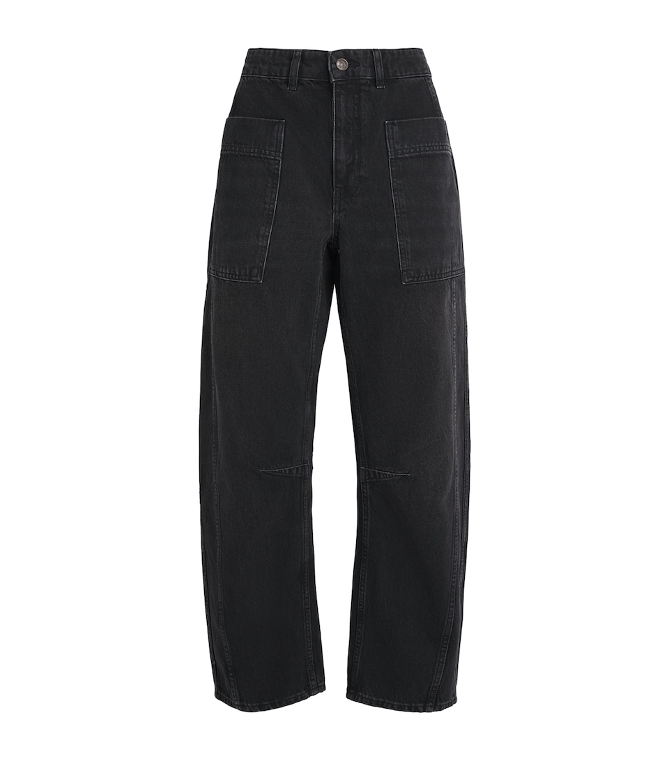 Patch Pocket Engineered Jeans