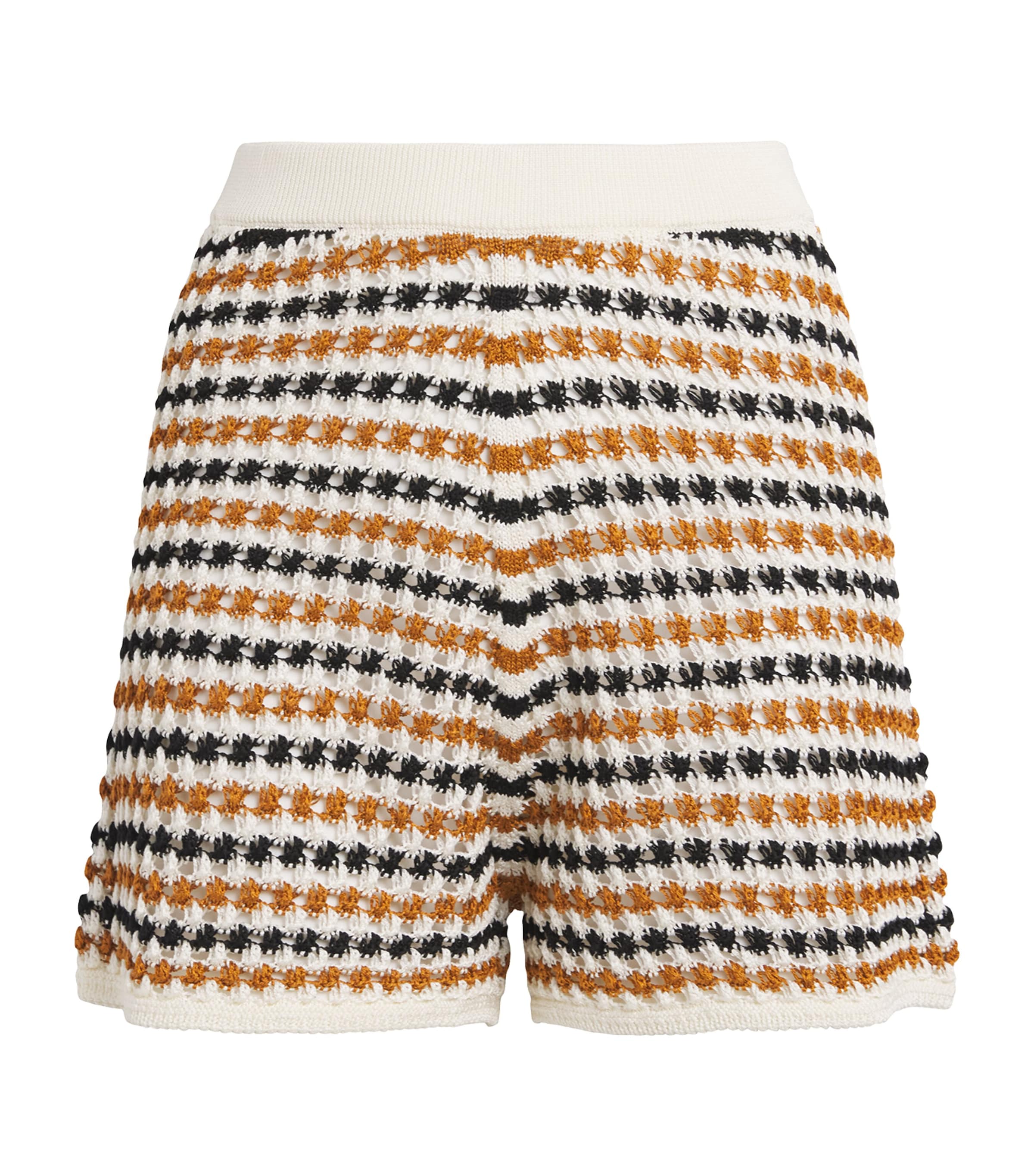 Cotton-Blend Disco Shorts