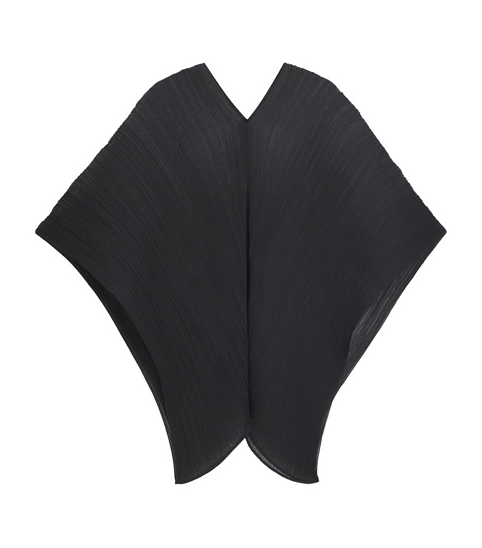Pleats Please Issey Miyake Womens Madame-T May Stole Black