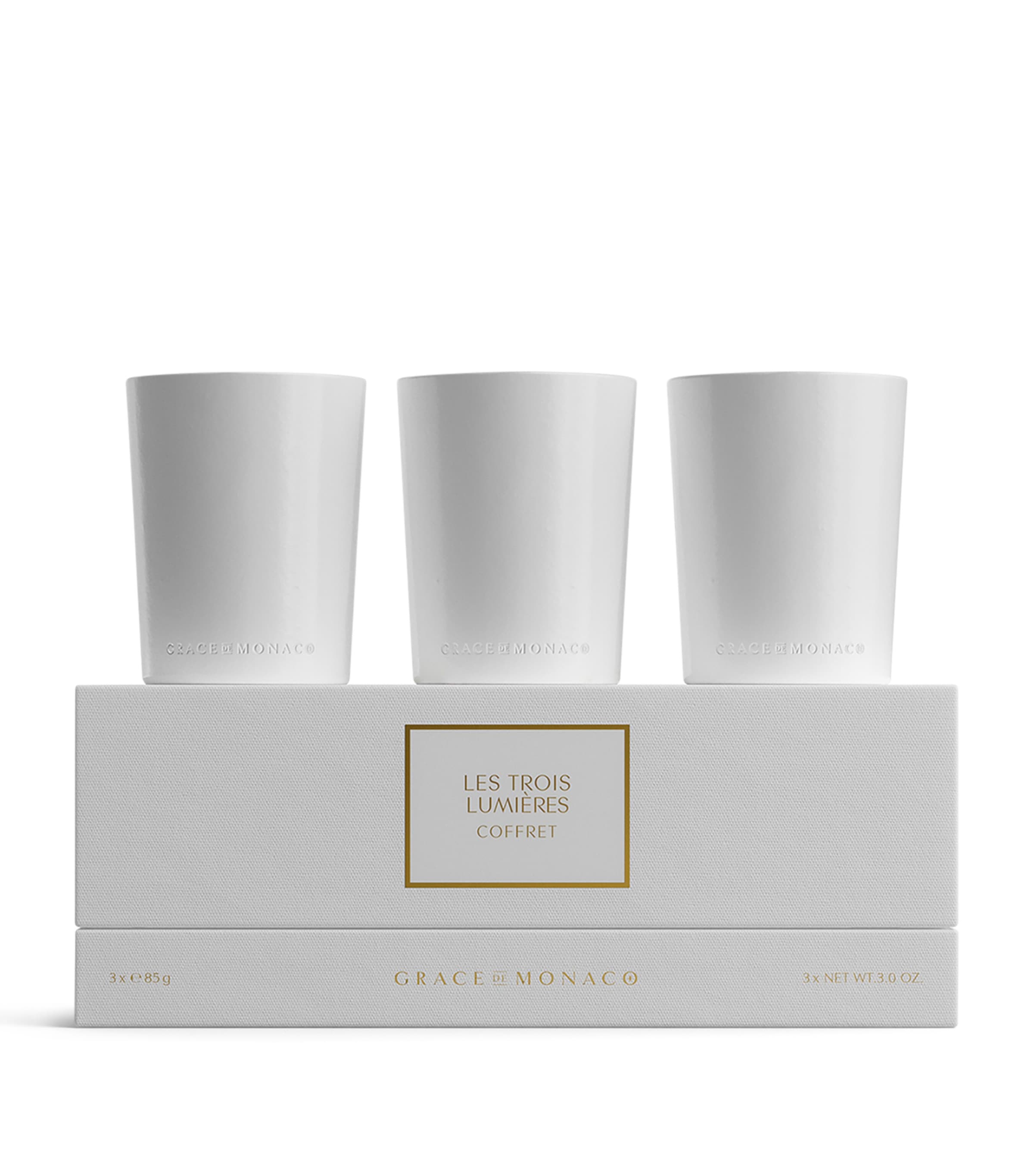 Grace De Monaco Les Trois Lumieres Votive Set (3 x 85g)