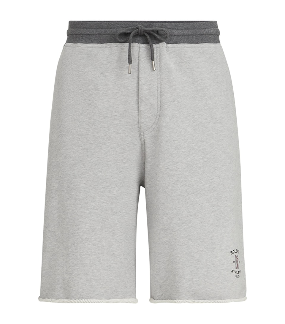 Brunello Cucinelli Mens Cotton Track Bermuda Shorts