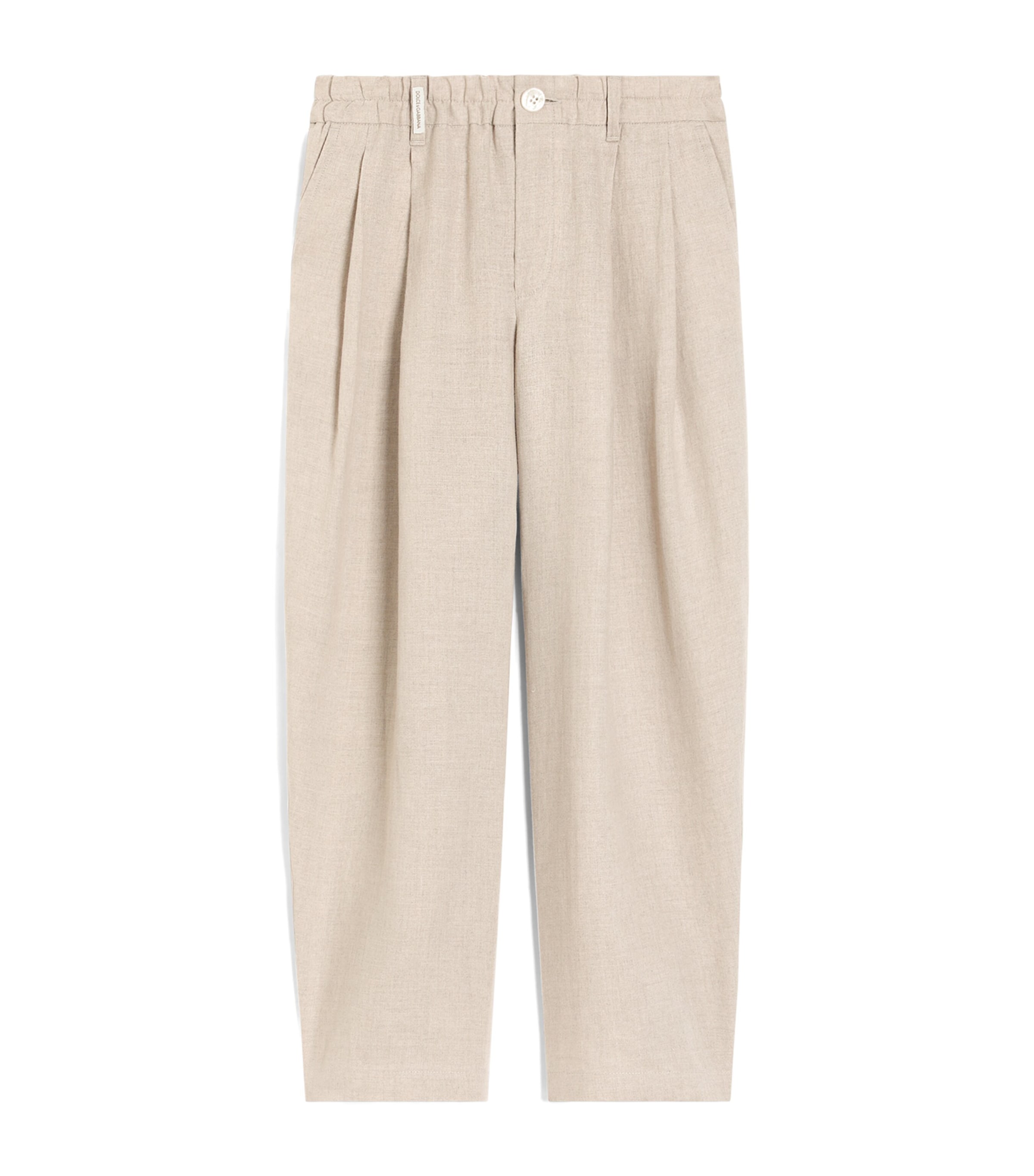 Dolce&Gabbana Kids Linen Sweatpants (8-14 Years) Cord