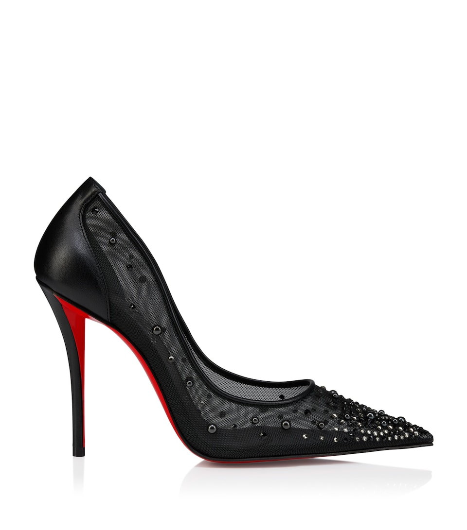 Miss Z Leather-Strass Pumps 100