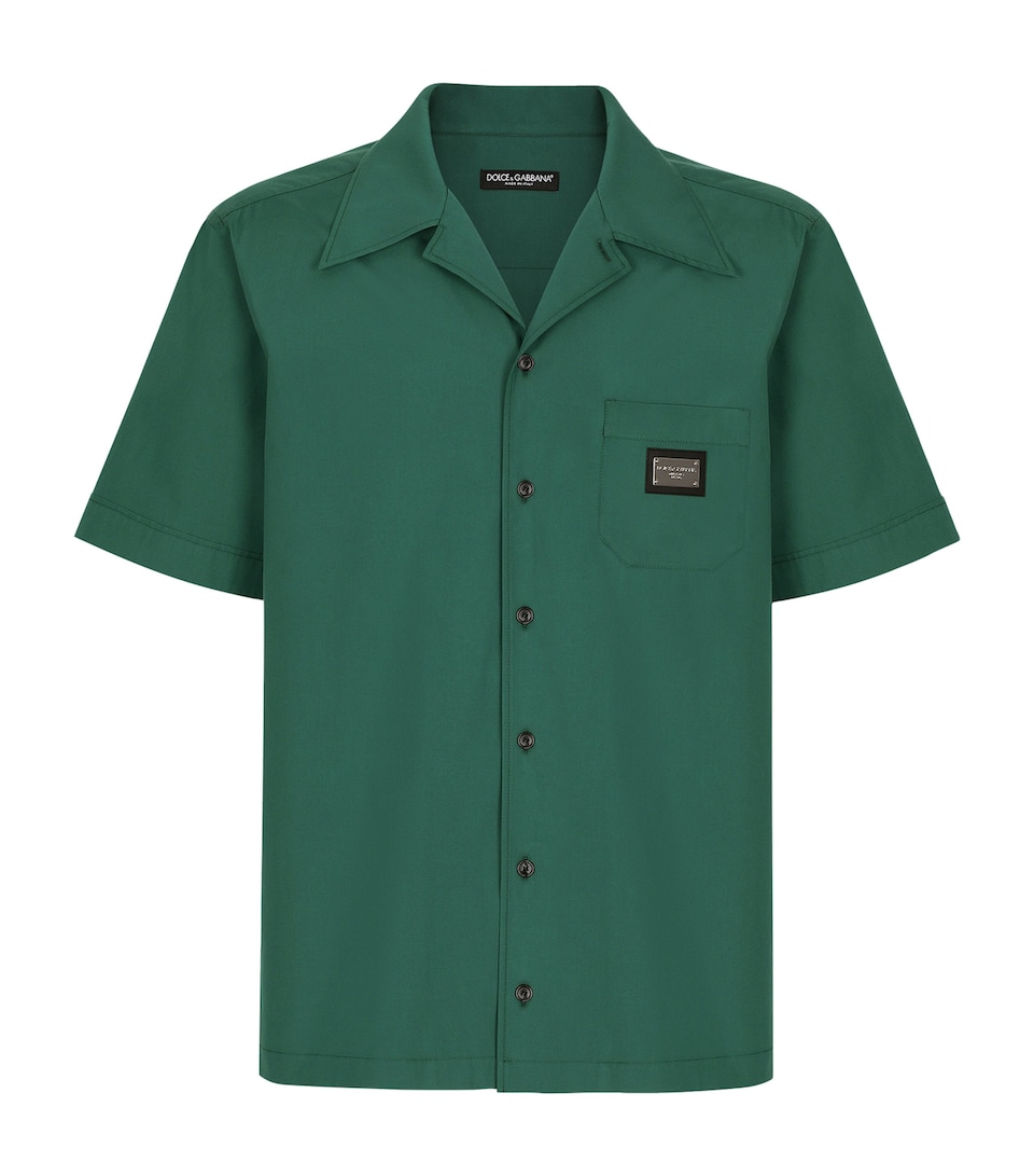Logo Plaque Short-Sleeve Shirt