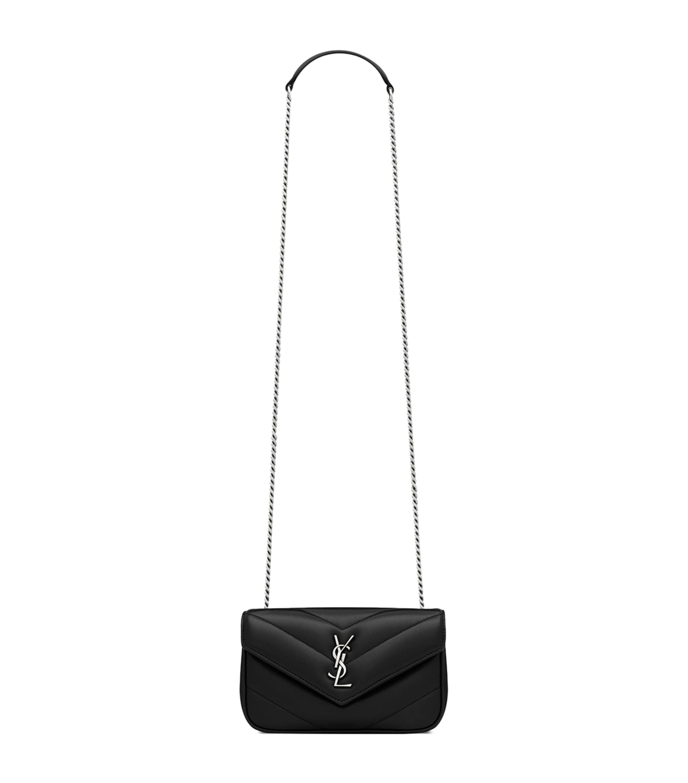 ショルダーバッグ・ポシェット MINI LOU CROSSBODY BAG Saint Laurent Mini Lou Quilted Cross-Body Bag | Harrods US