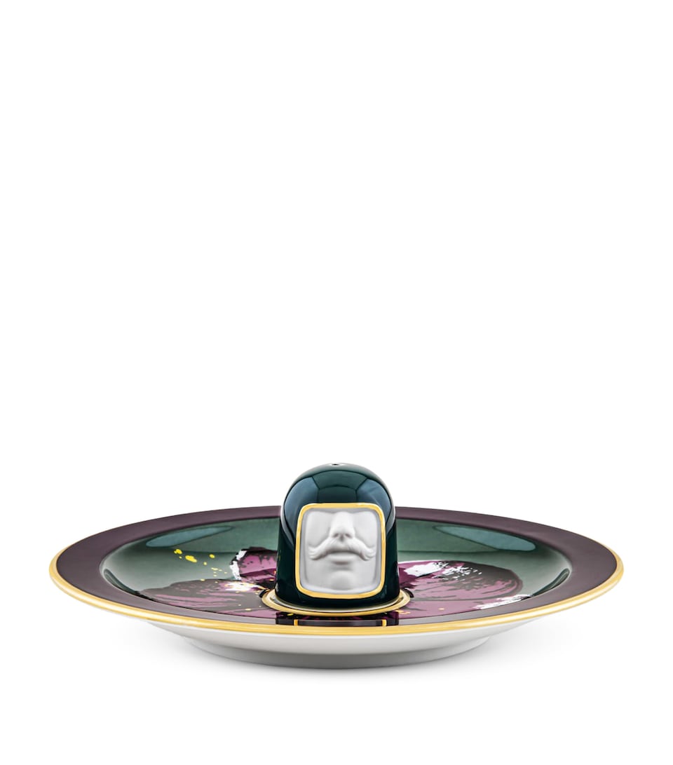 x Luca Nichetto Porcelain Il Frate Incense Holder