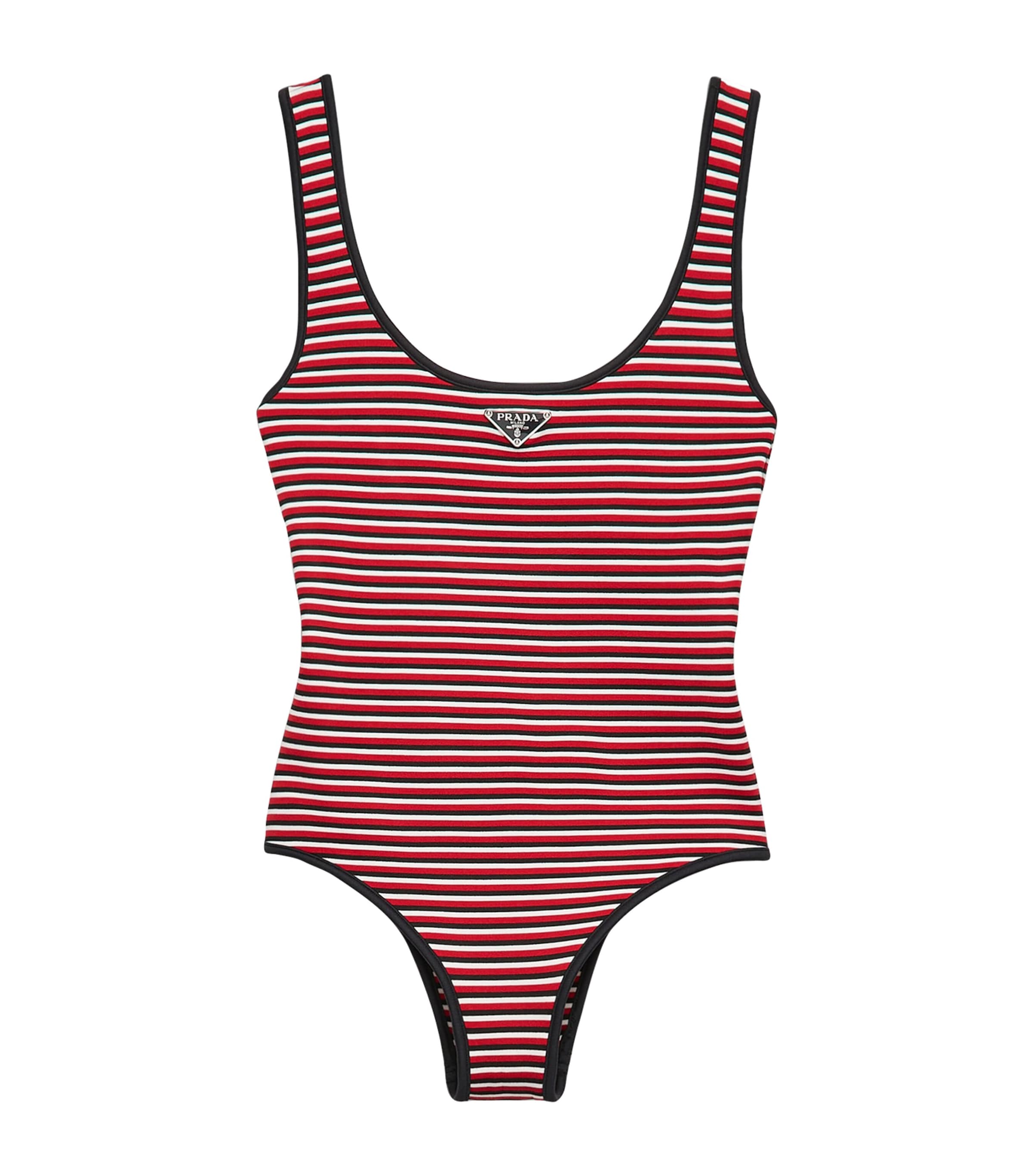 Stripe Triangle Swimsuit