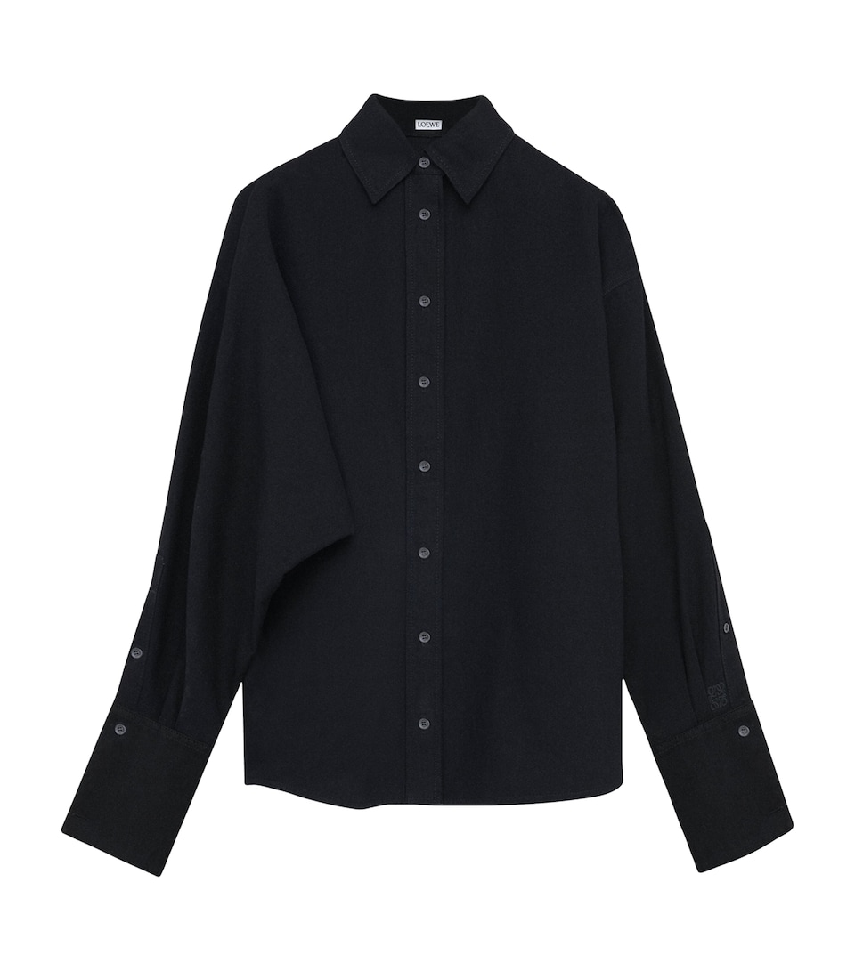 Cotton Wrap Shirt