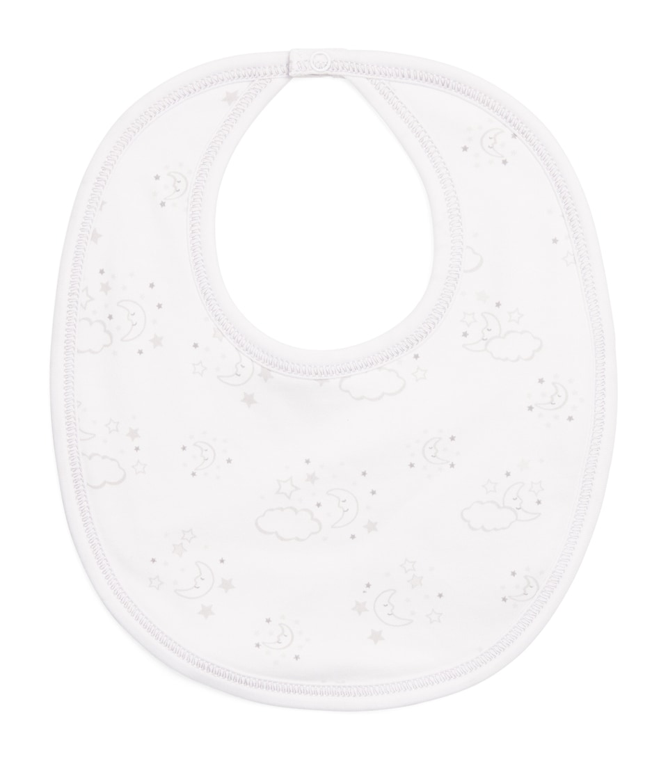 Pima Cotton Cheerful Good Night Bib