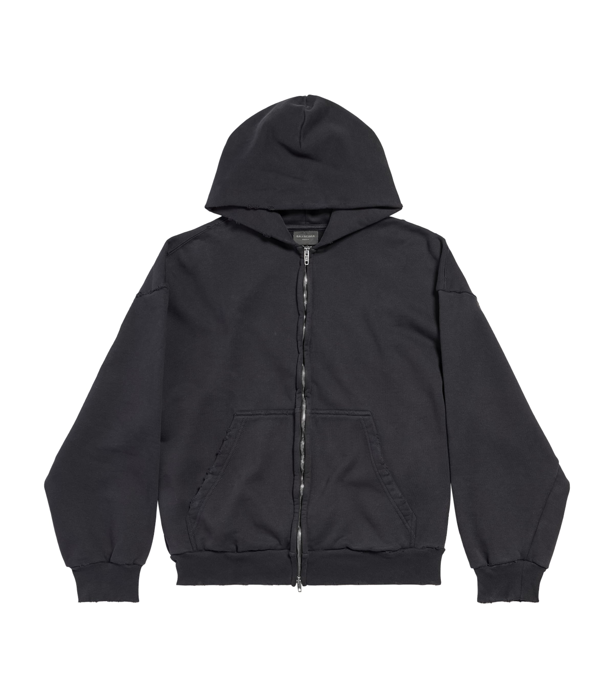 Balenciaga Cotton Hooded Bomber Jacket | Harrods US